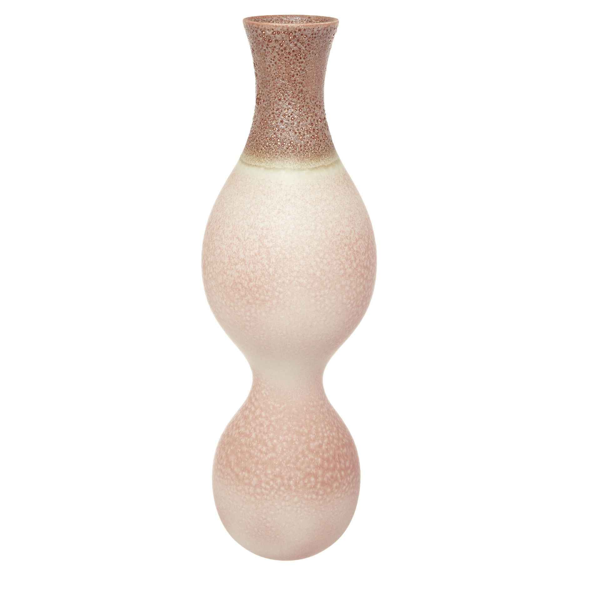 Vaso ceramica artigianale Raiul, Rosa chiaro, large image number 0