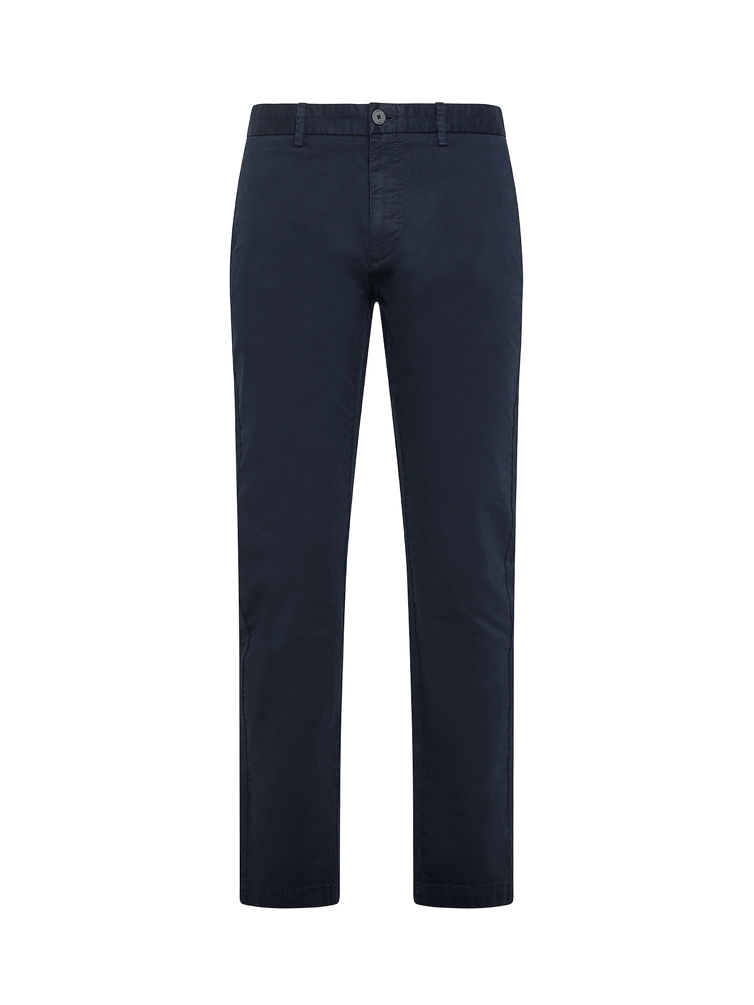 Hugo - Pantaloni chino slim fit, Blu scuro, large image number 0