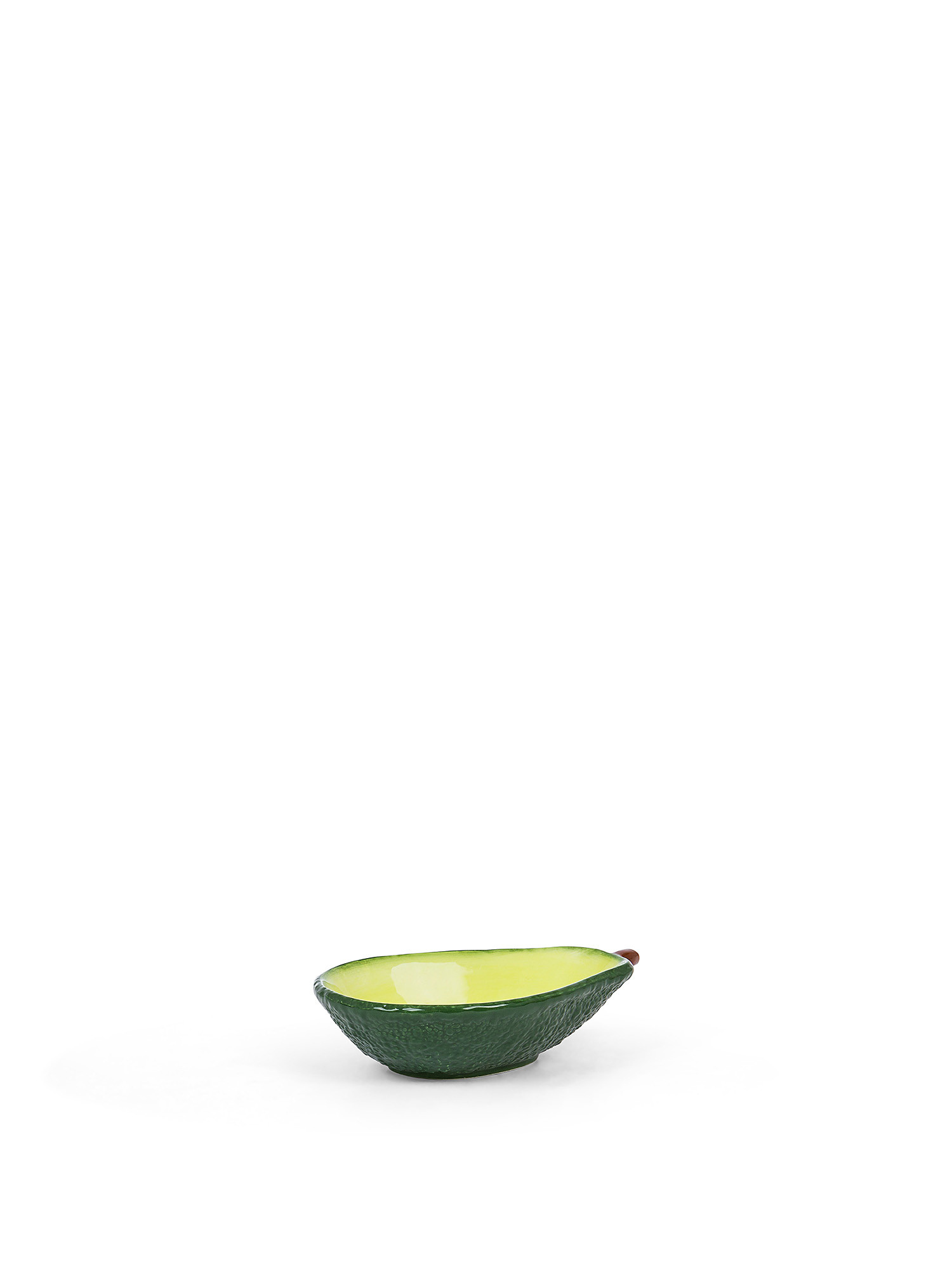 Avocado ceramic bowl, Green, large image number 0