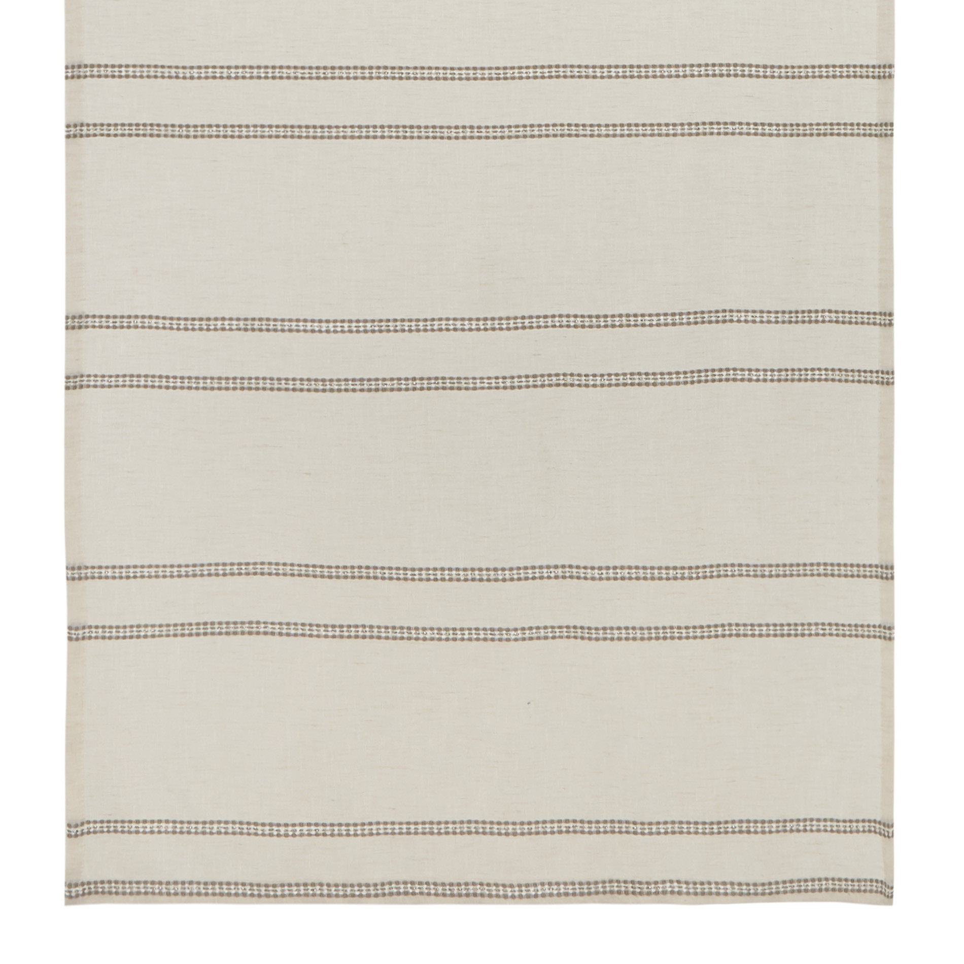 Embroidered Small curtain, Beige, large image number 0