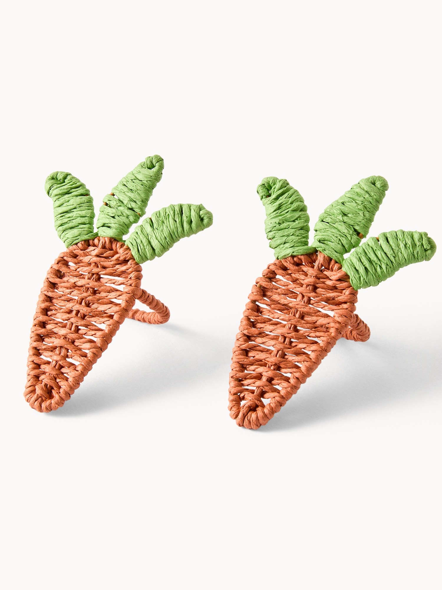 Portatovagliolo a forma di carotina, Arancione, large image number 1