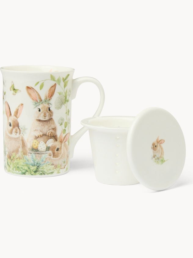 New bone china teapot with Easter motif
