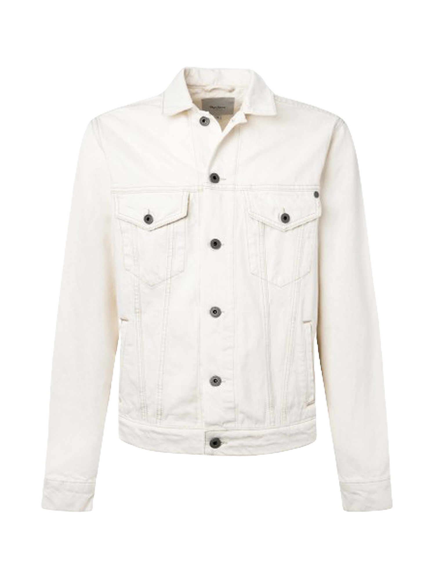 Pinner denim jacket, White Cream, large image number 0