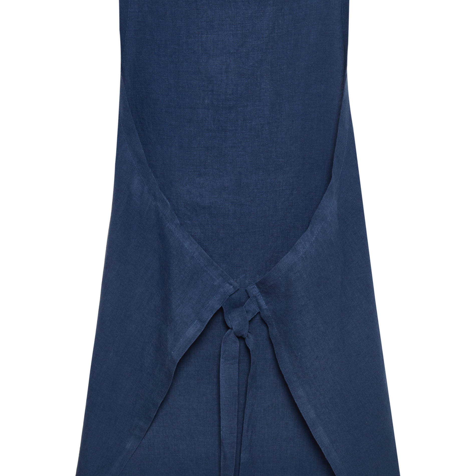 Davide Oldani for Coincasa pure linen apron, Blue, large image number 1