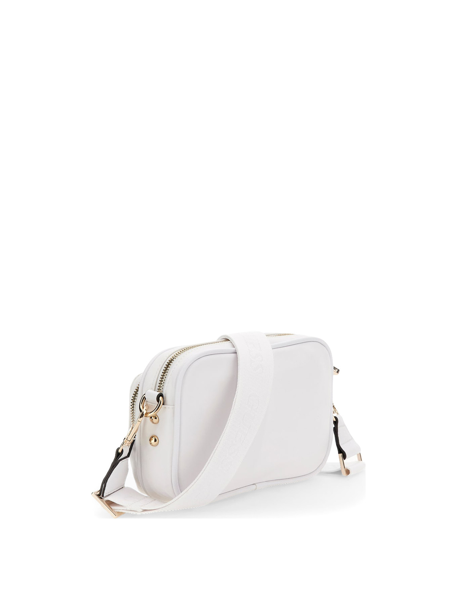 Guess - Gemma eco mini shoulder bag, White, large image number 1