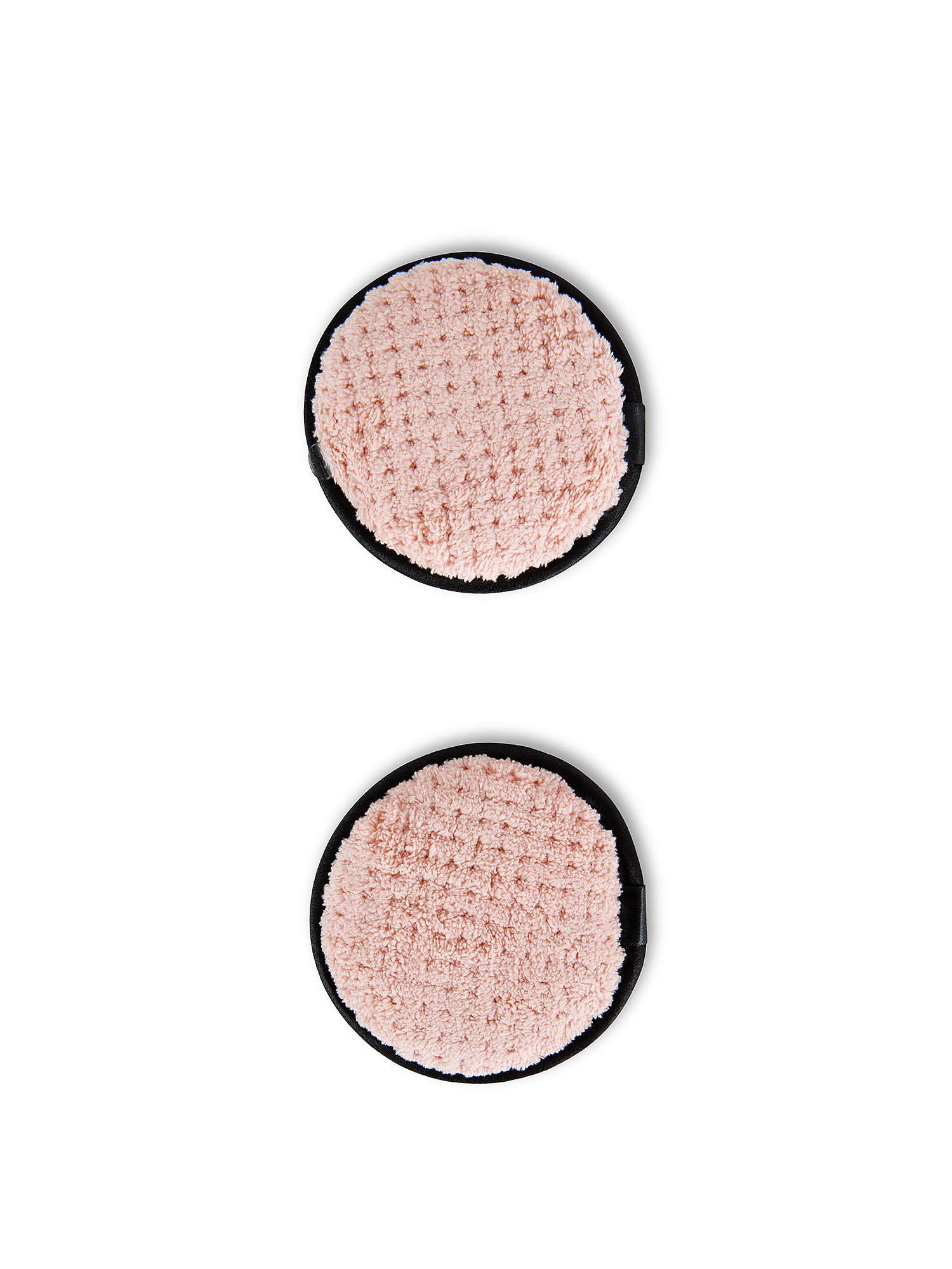 Set of 2 reusable make-up disks, Pink, large image number 0