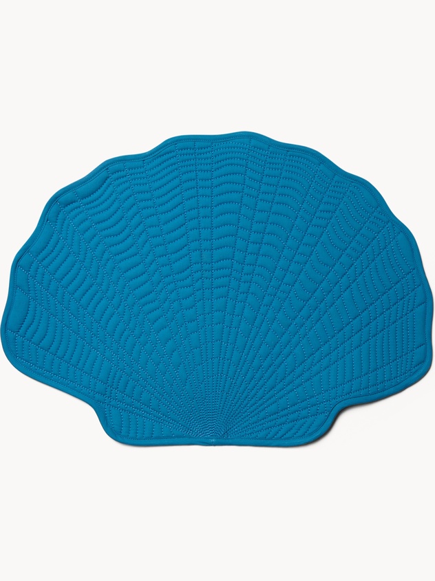 Quilted Cotton Placemat in the Shape of a Shell - Introductory Price