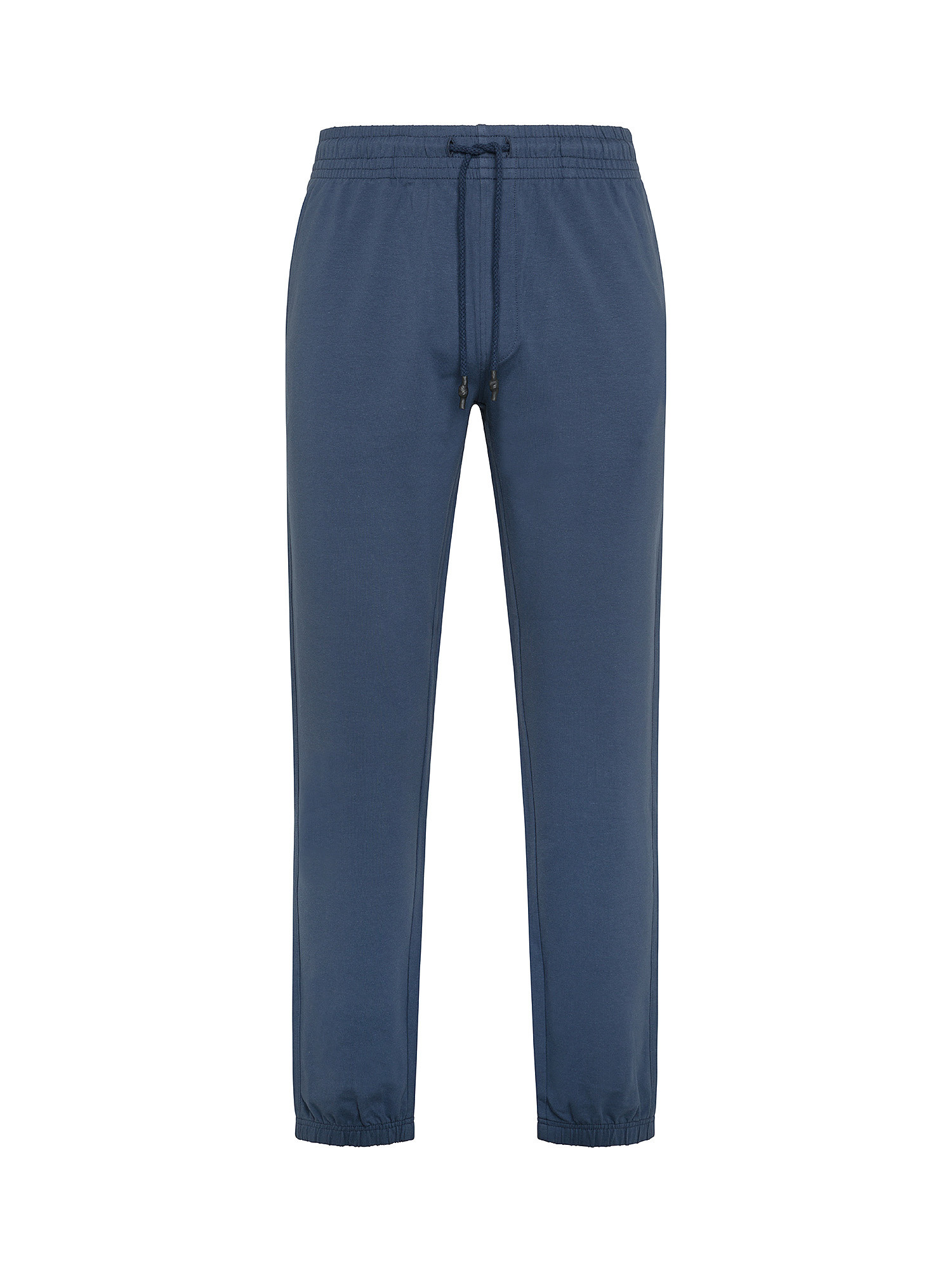 JCT - Pantaloni in cotone elasticizzato, Blu, large image number 0