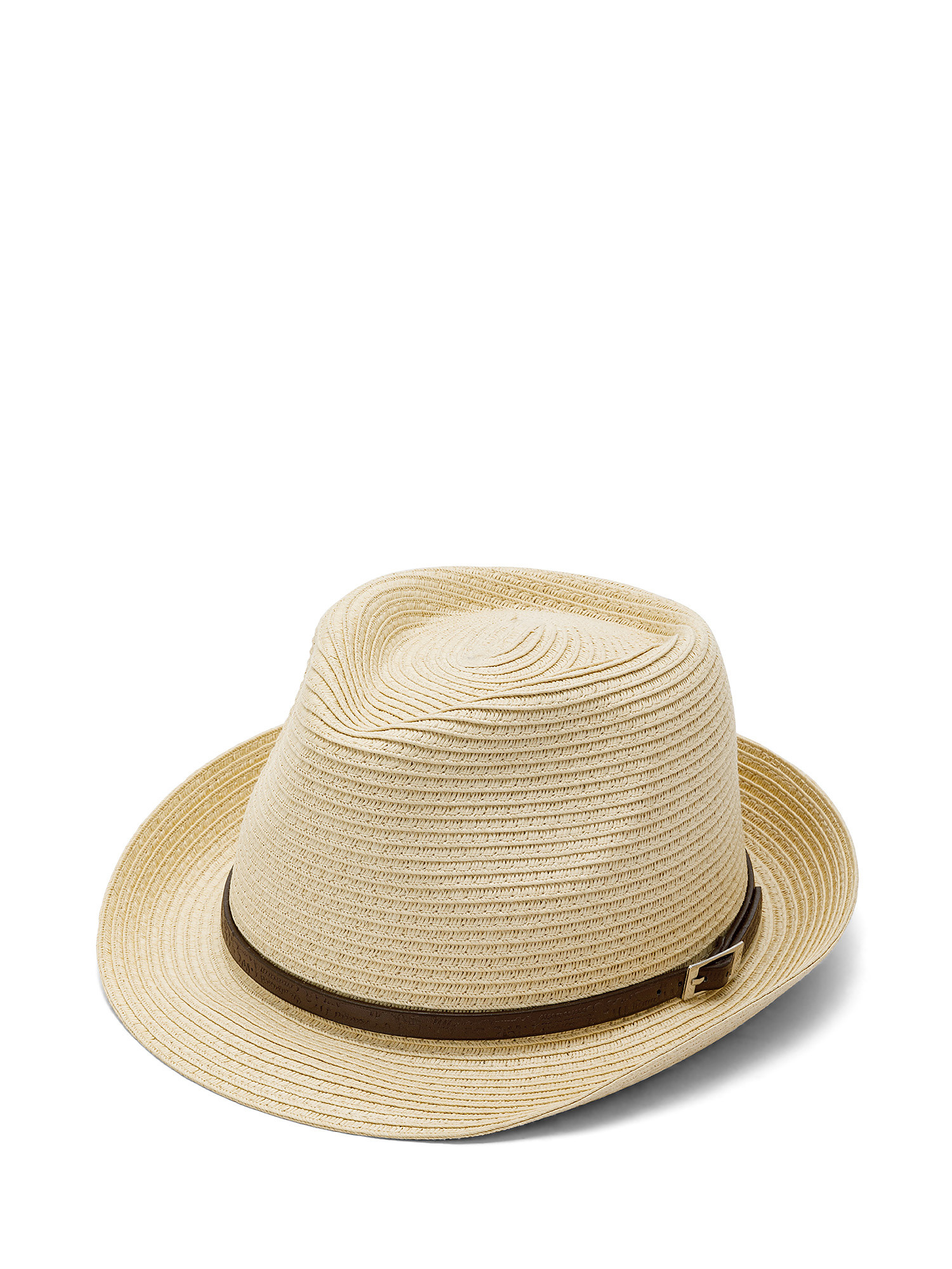 Luca D'Altieri - Alpinetto hat with strap, Beige, large image number 0