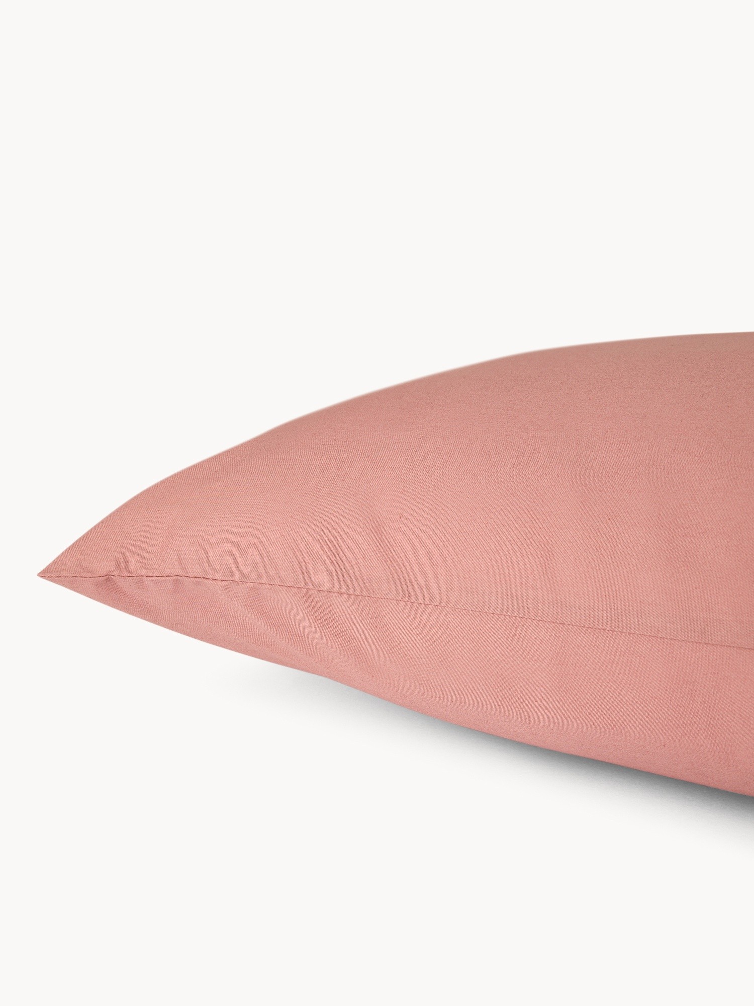 Solid Cotton Percale Sheet Set - Discounted Price, Dark Pink, large image number 1