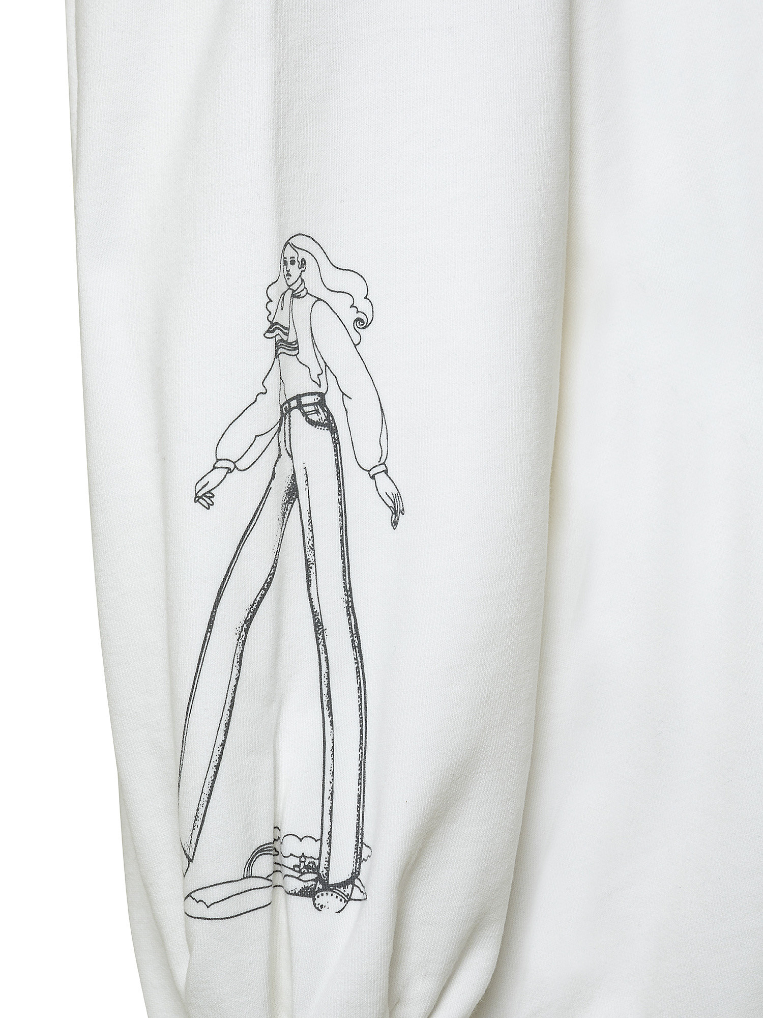Prism printed crewneck sweatshirt, White, large image number 2