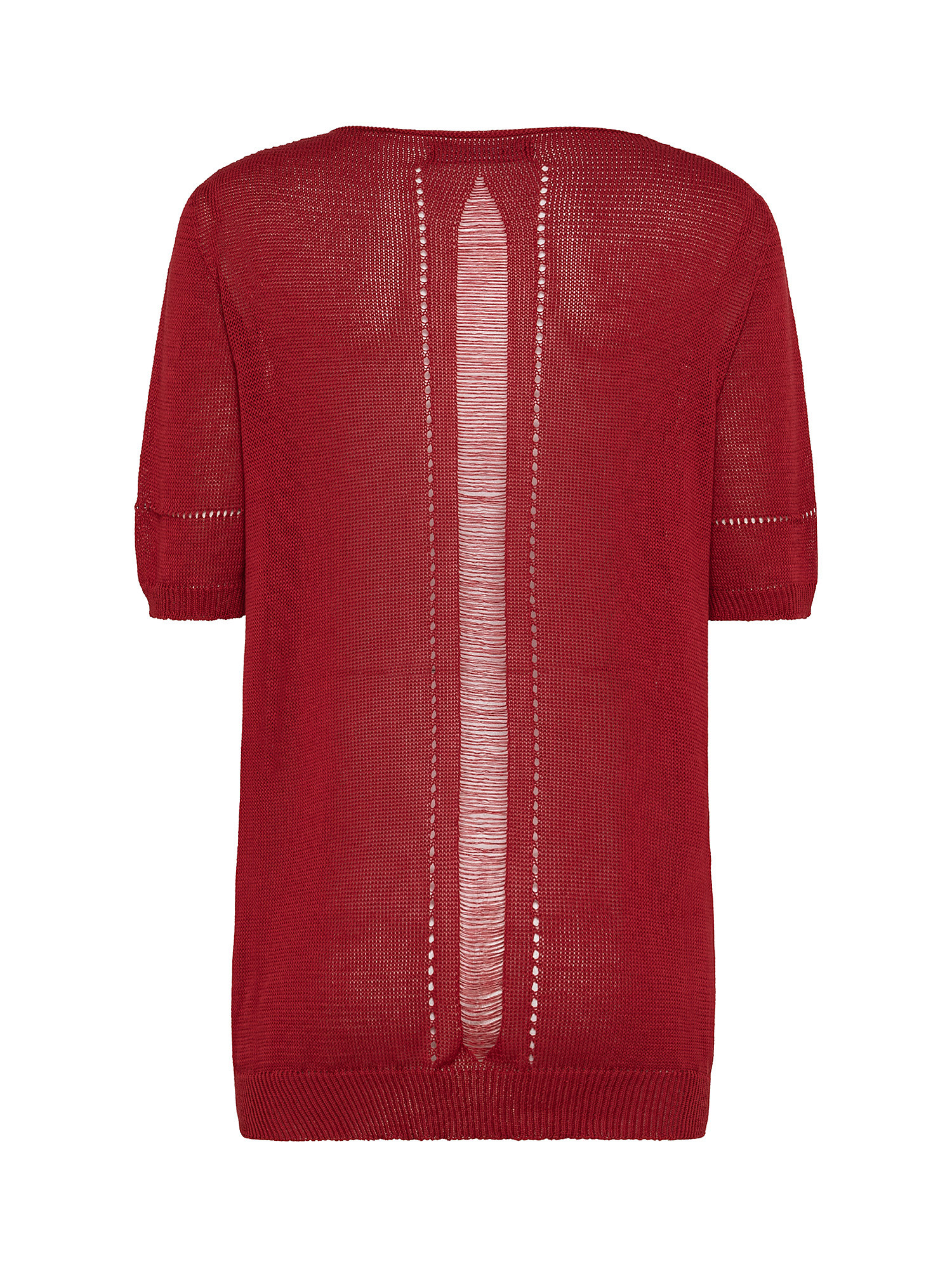 Maglia tricot, Rosso, large image number 1