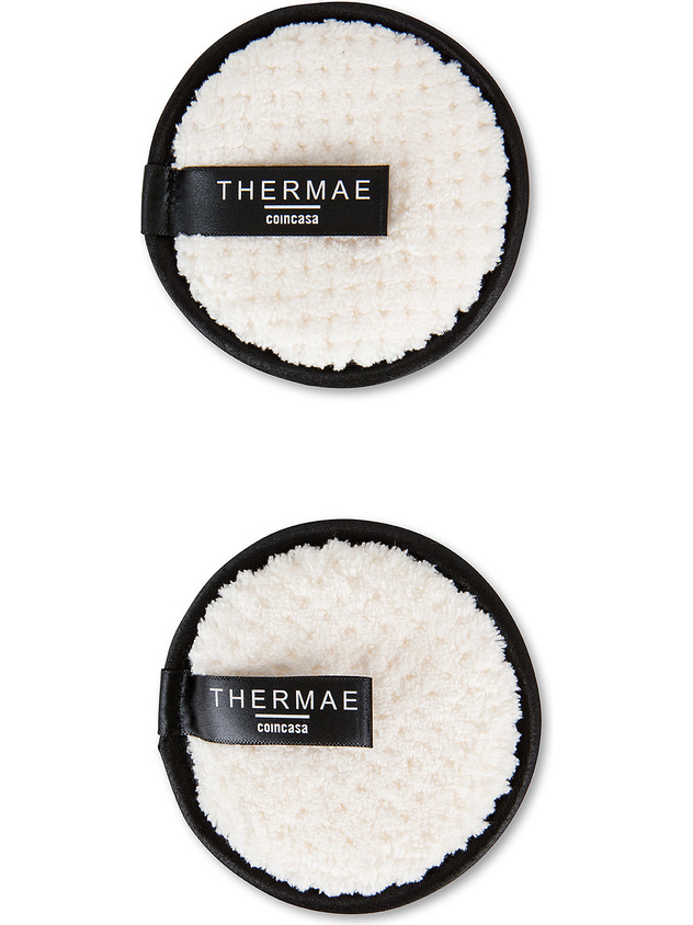 Set of 2 reusable make-up disks