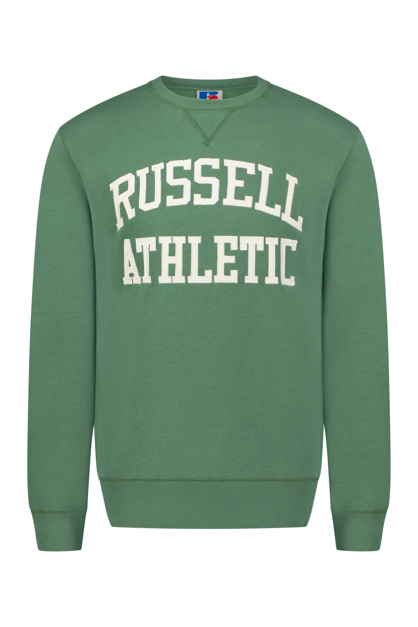 Russell Athletic - Felpa con ricamo, Verde chiaro, large image number 0