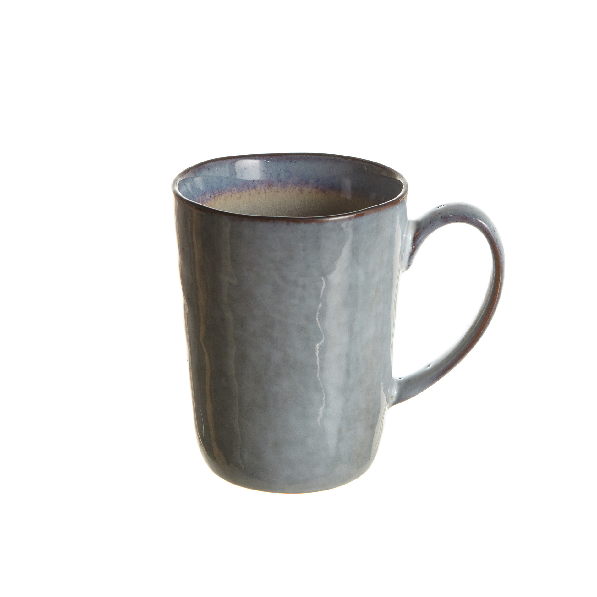 Mug stoneware smalto reattivo, Grigio, large image number 0