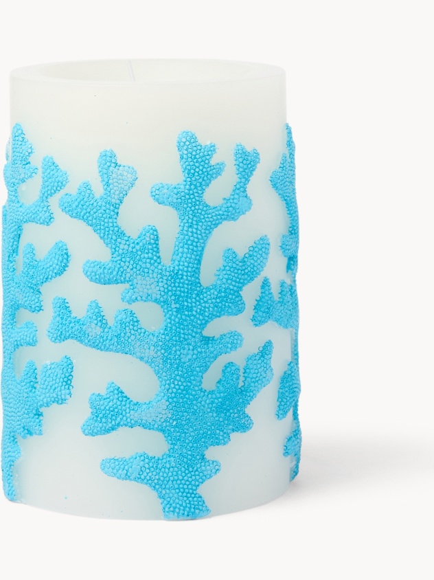 Candela con decorazione corallo