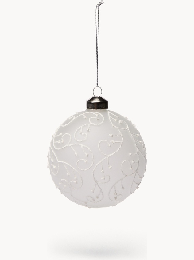 Pallina albero in vetro