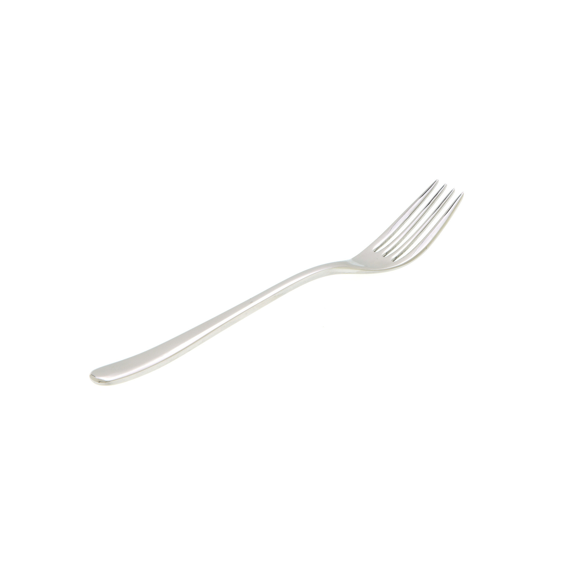 Opera fruit fork, Silver Grey, large image number 0