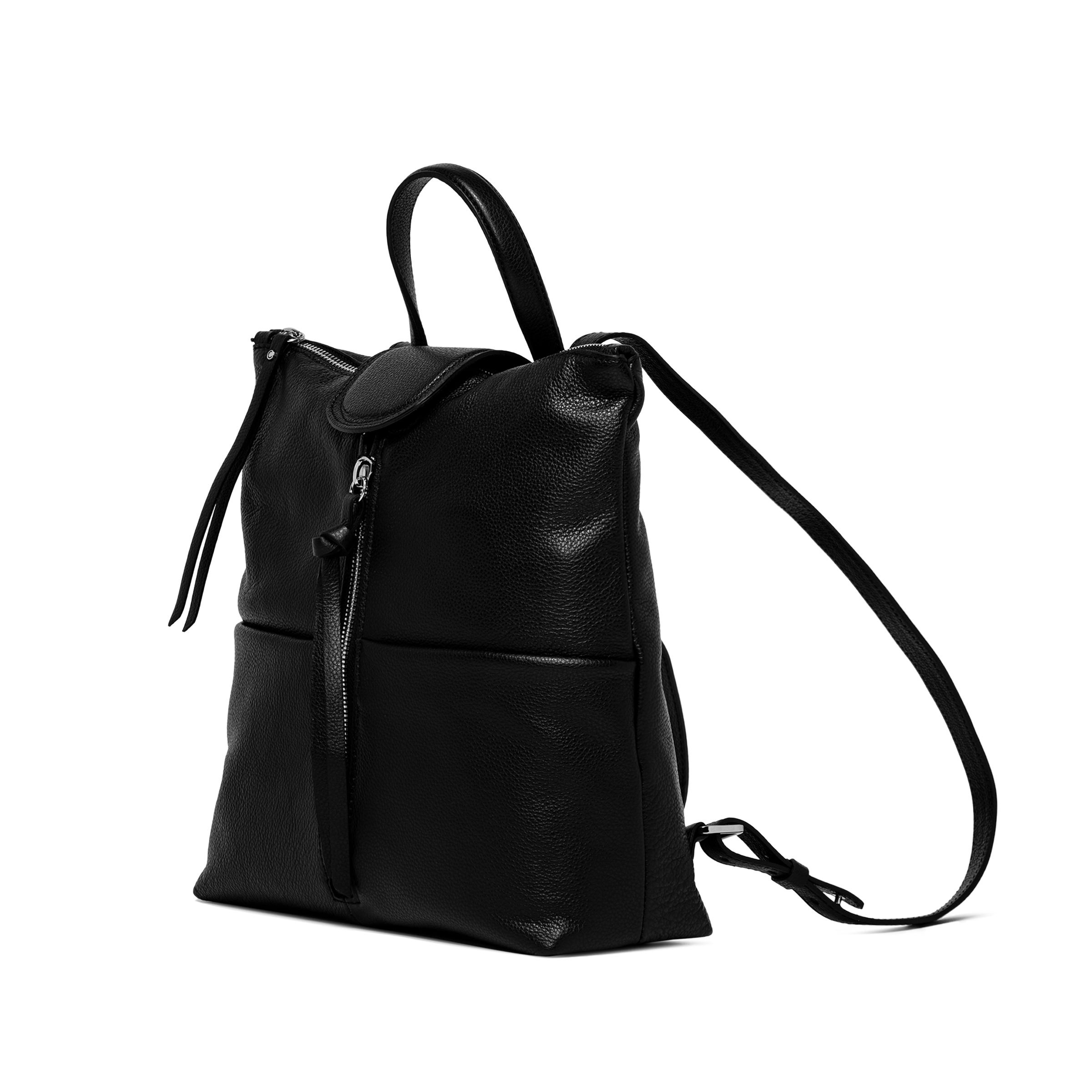 Gianni Chiarini - Jade leather backpack, Black, large image number 2