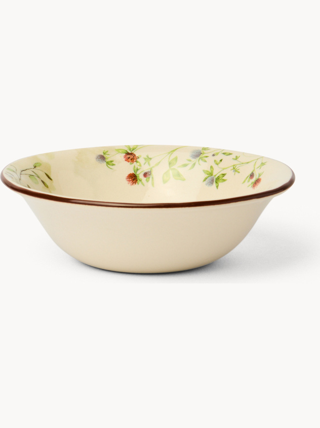 Ceramic bowl with game motif