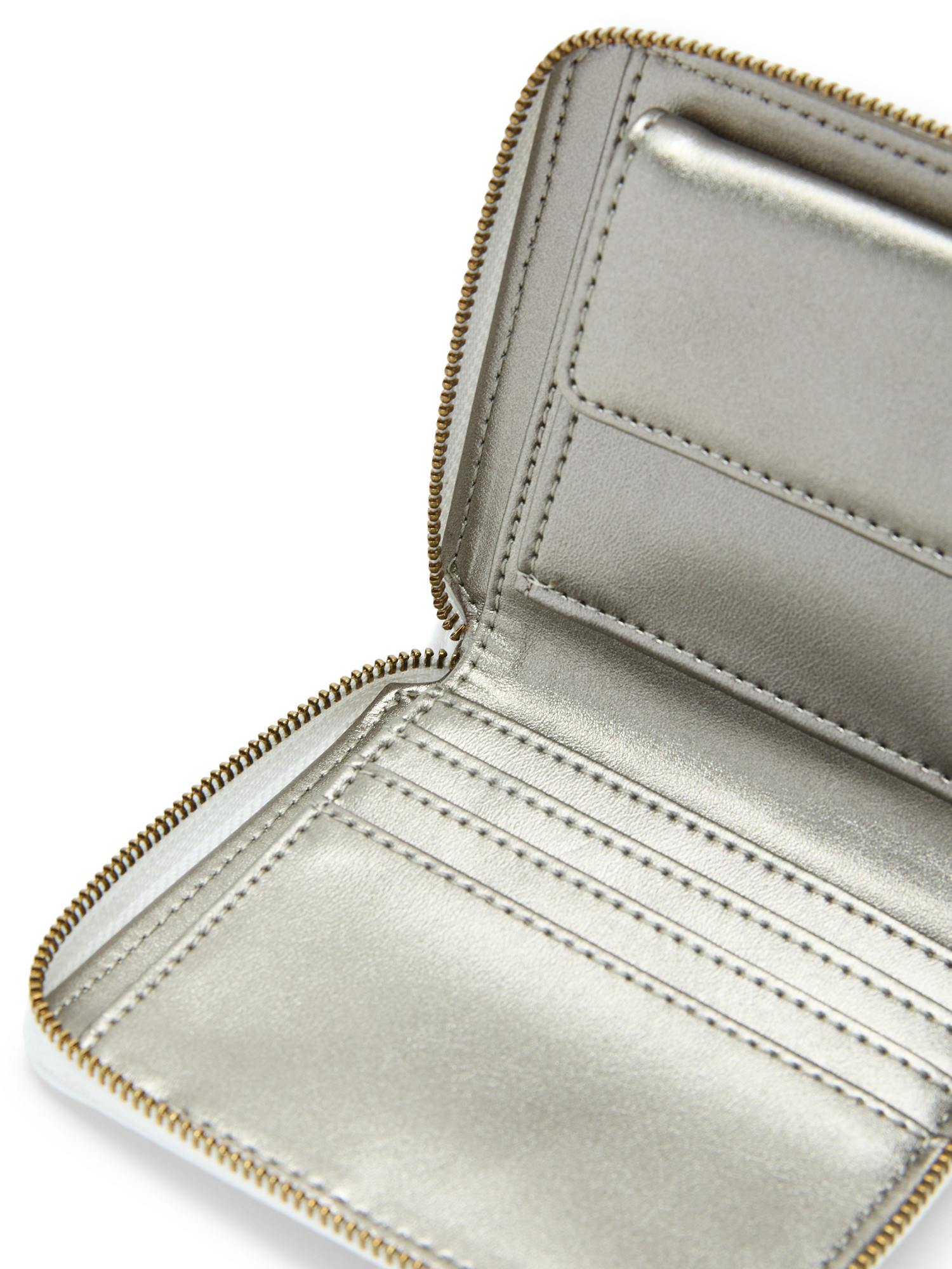 Guess - Gemma eco mini wallet, White, large image number 2
