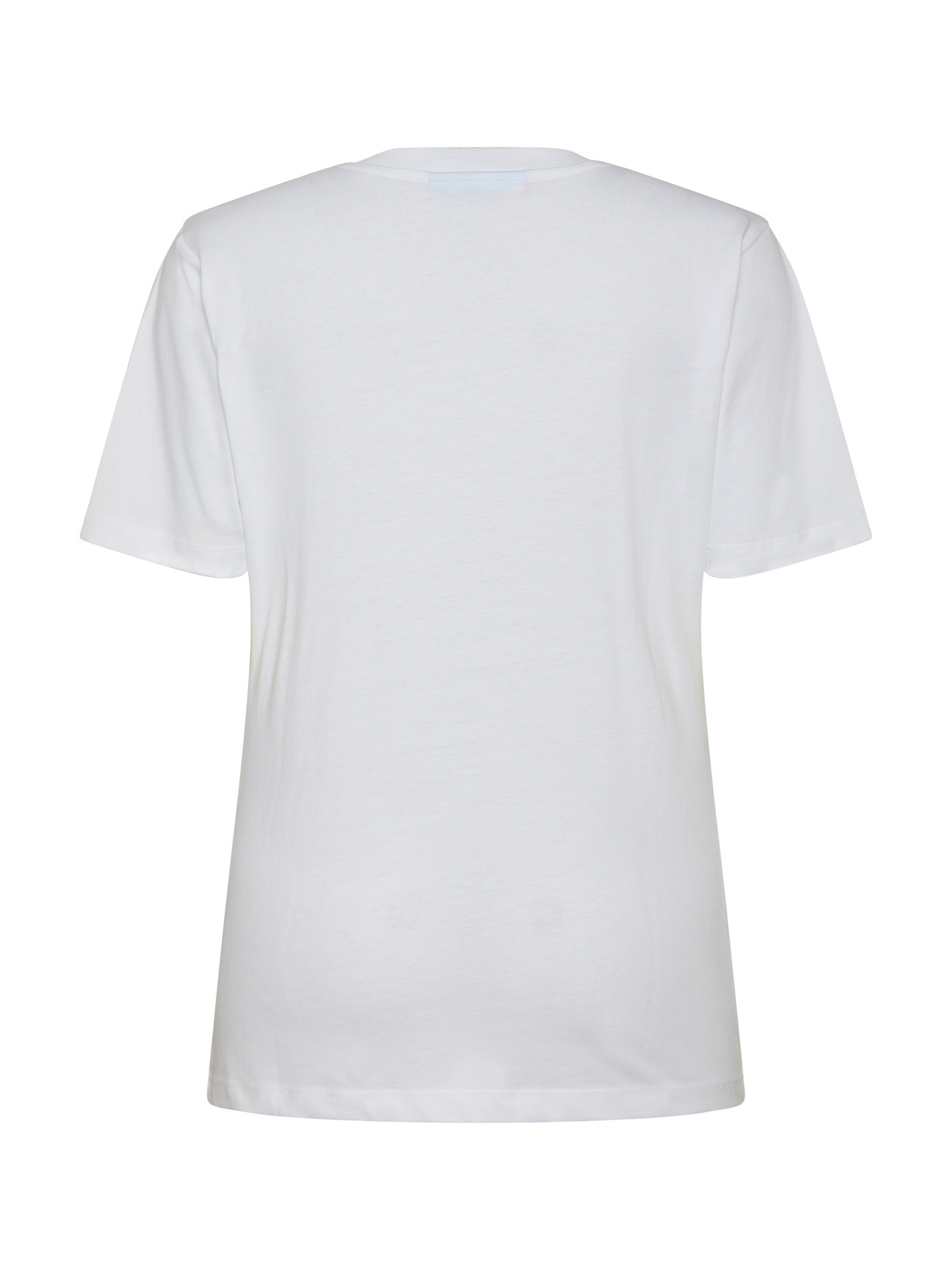 Chiara Ferragni - Embroidered logo T-shirt, White, large image number 1