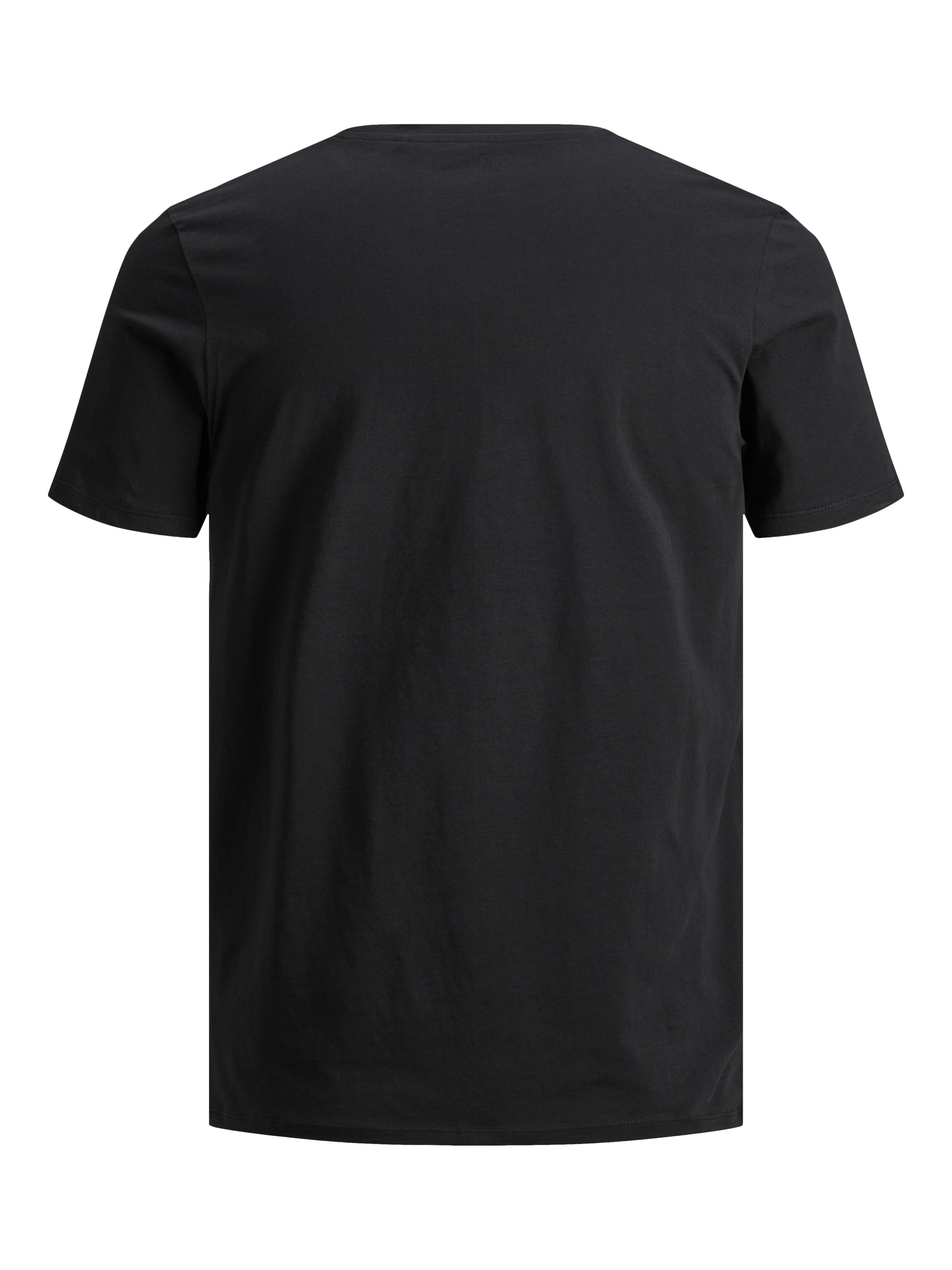 Jack & Jones - T-shirt in cotone, Nero, large image number 1