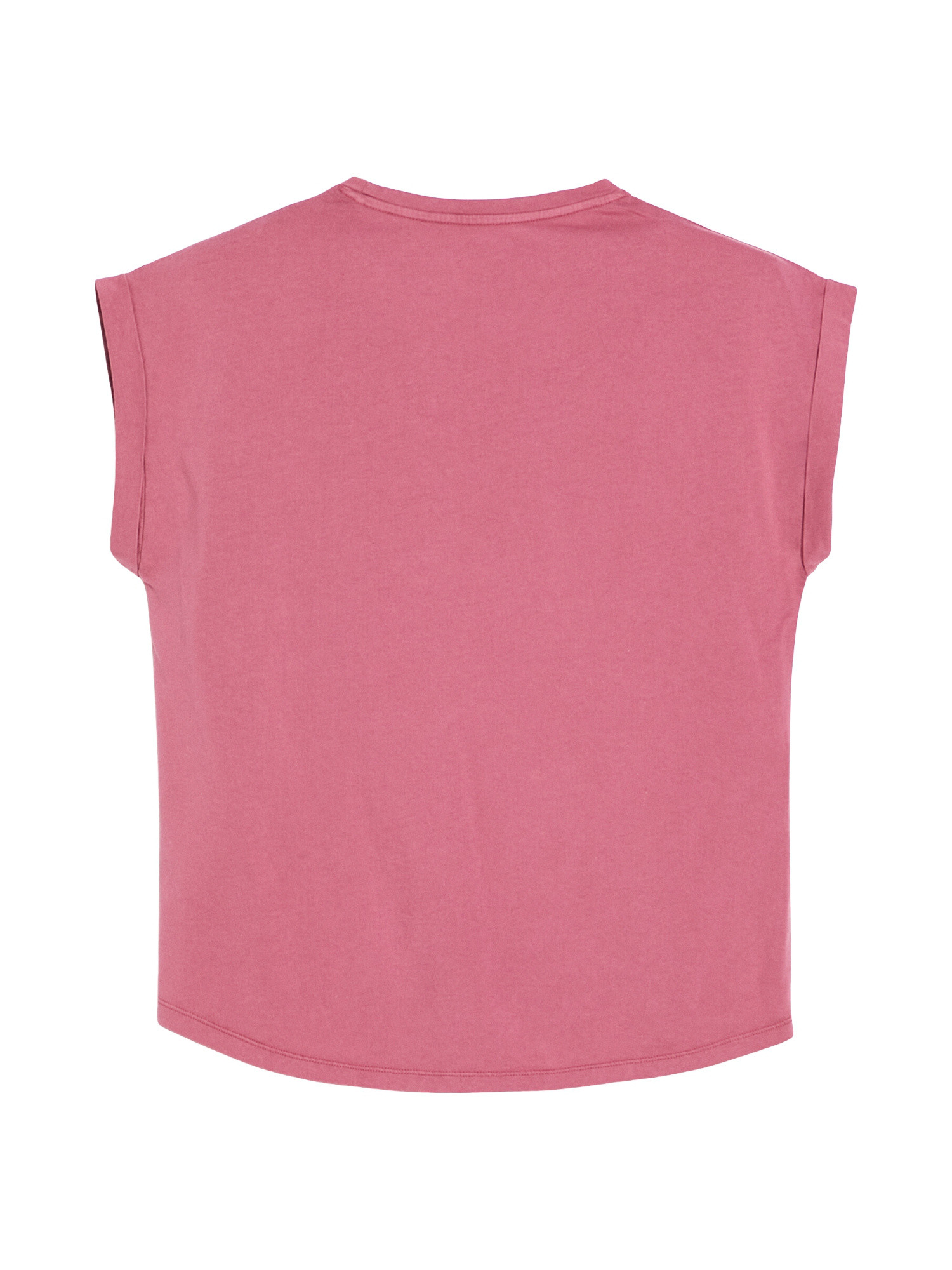 Pepe Jeans - Cotton logo T-shirt, Dark Pink, large image number 1