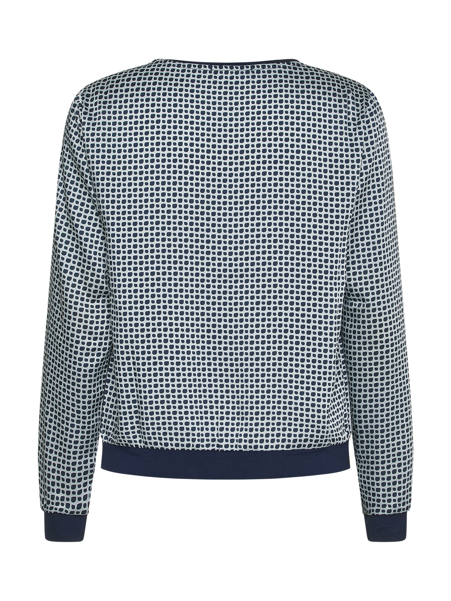 Koan - Patterned blouse, Pearl Grey, large image number 1