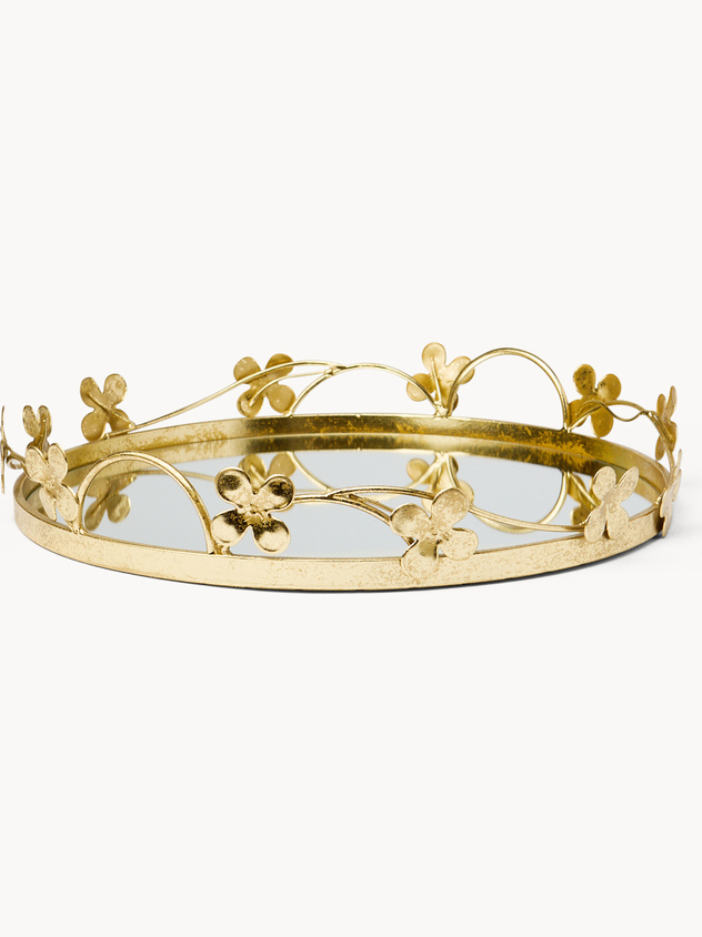 Vassoio decorativo a specchio