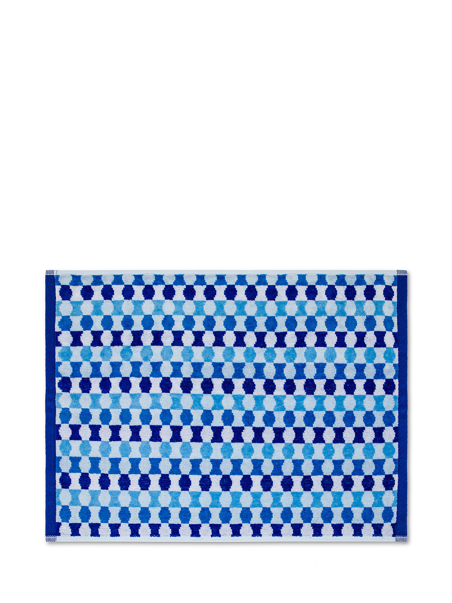 Asciugamano in velour di puro cotone, Multicolor, large image number 1