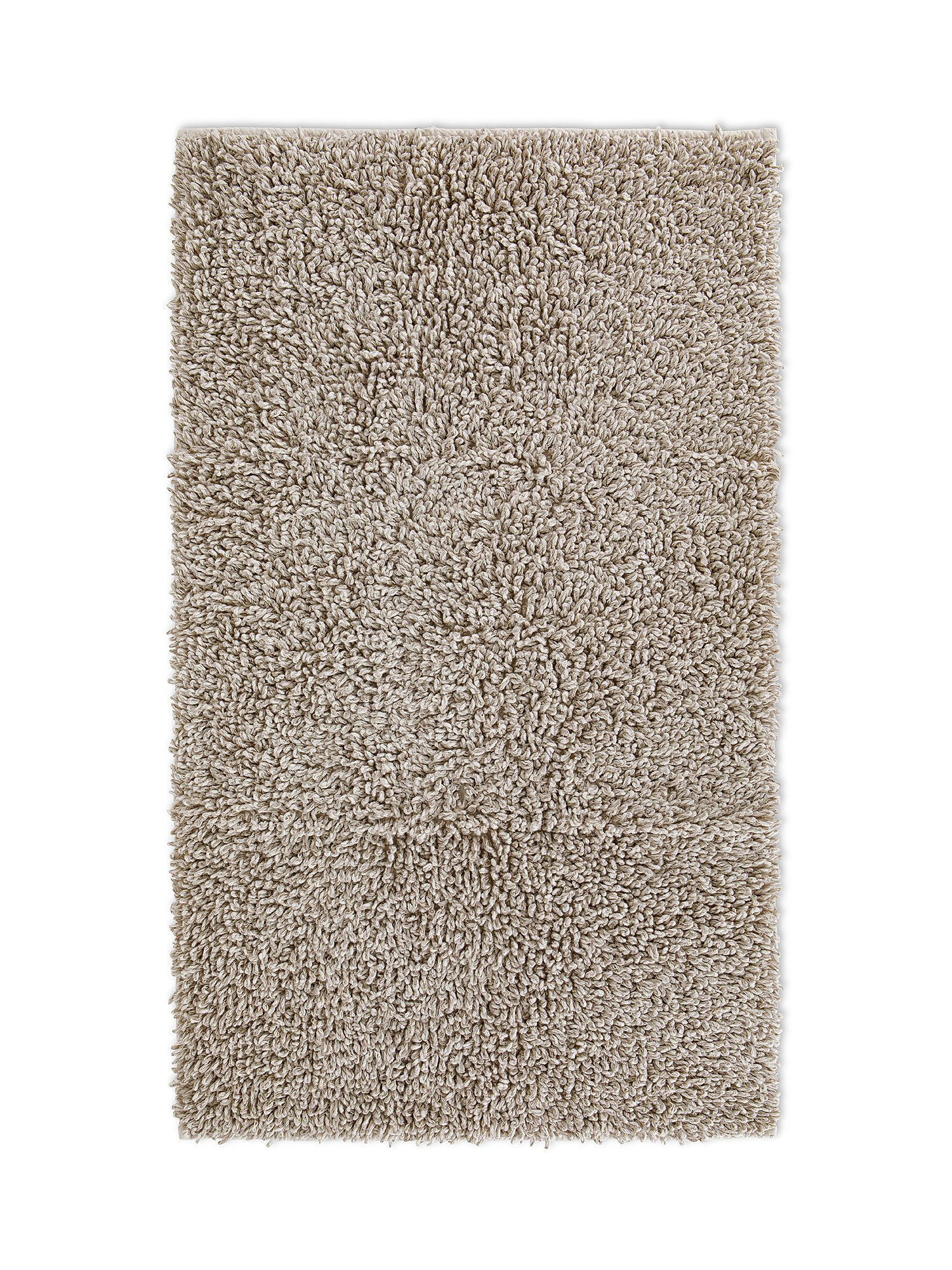 Tappeto bagno misto lino Thermae, Beige scuro, large image number 0