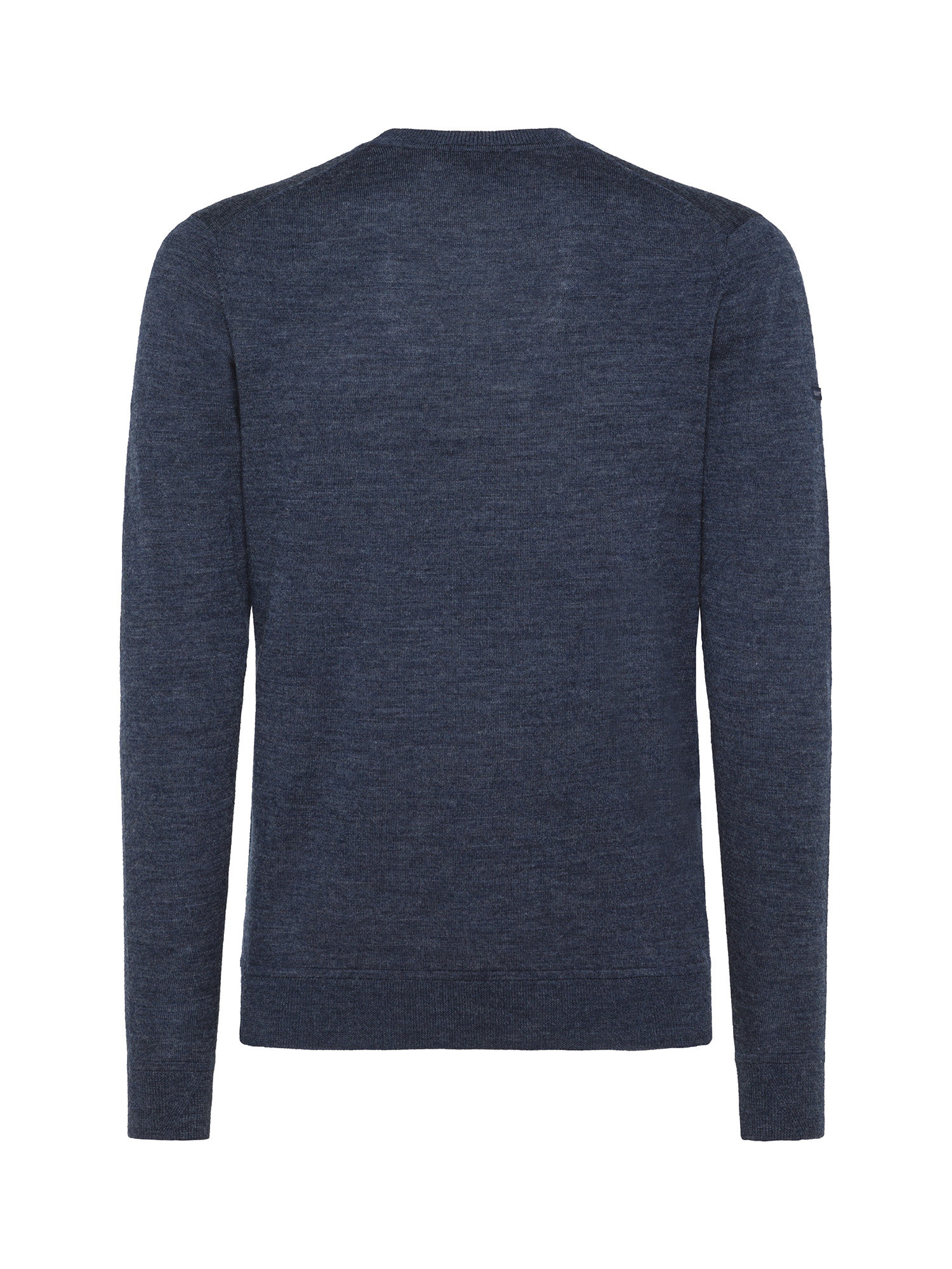 Superdry - Merino wool crewneck sweater, Dark Blue, large image number 1