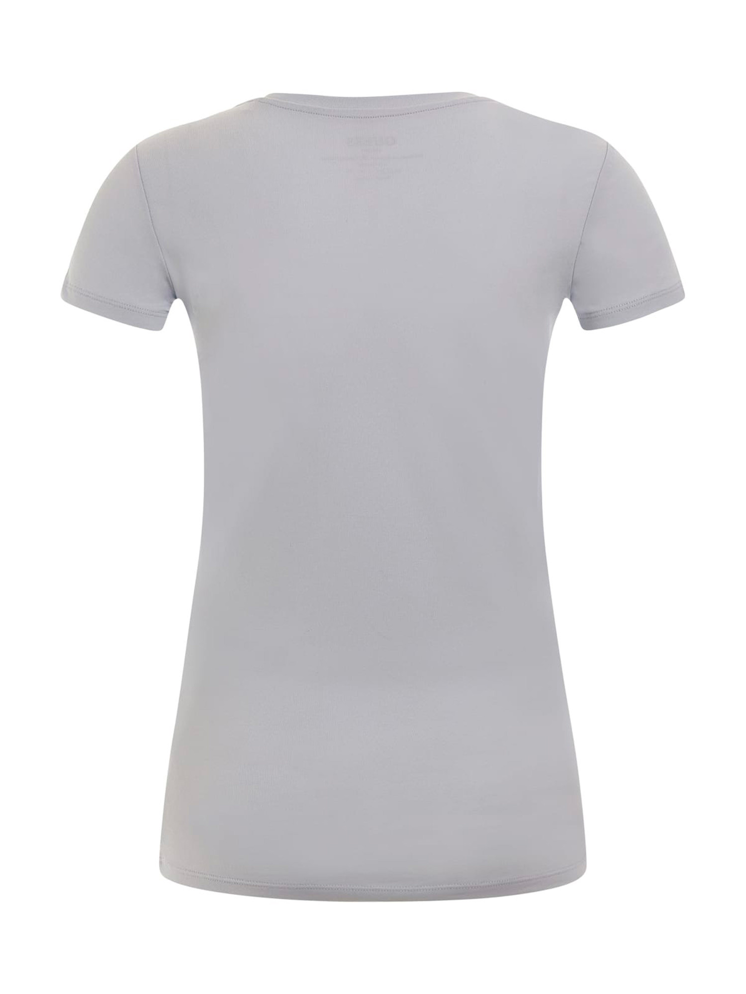 Guess - T-shirt con logo con strass slim fit, Bianco, large image number 1