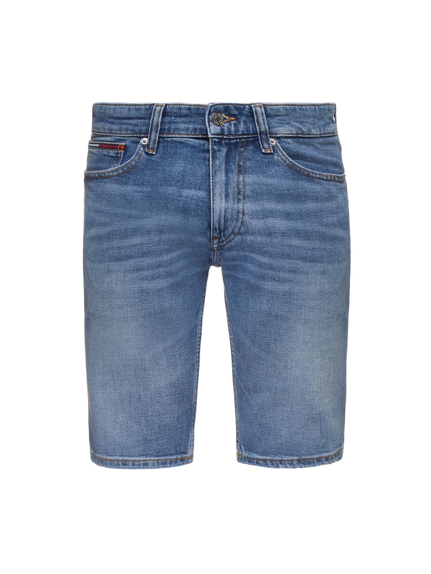 Tommy Jeans - Slim-fit denim Bermuda shorts, Denim, large image number 0