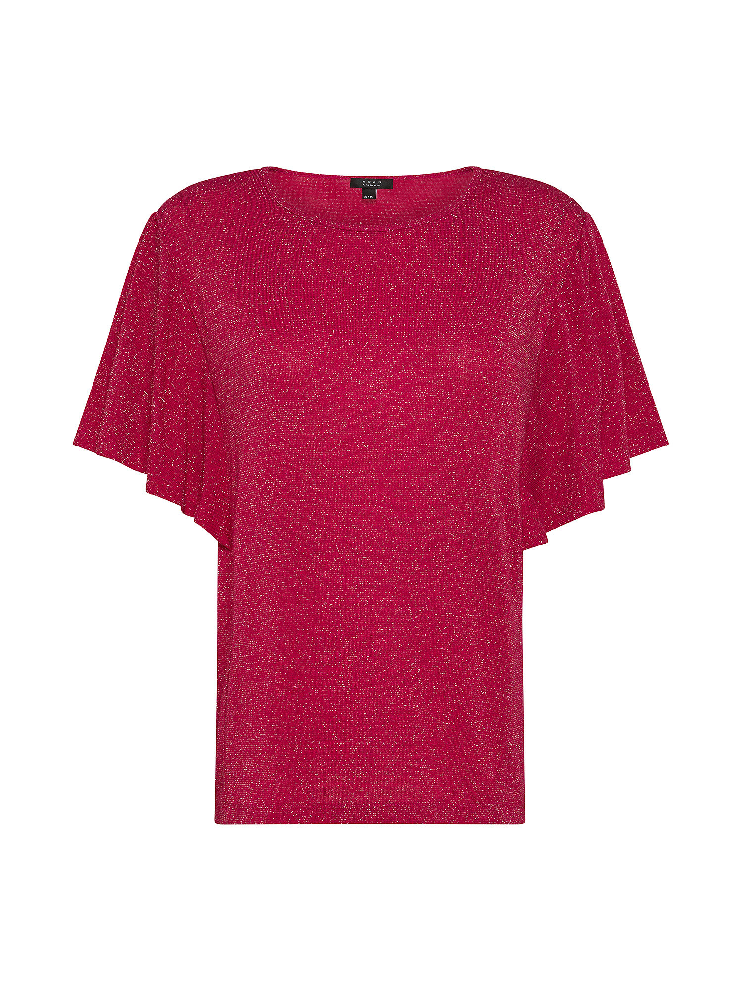 T-shirt con manica a pipistrello, Rosa fuxia, large image number 0