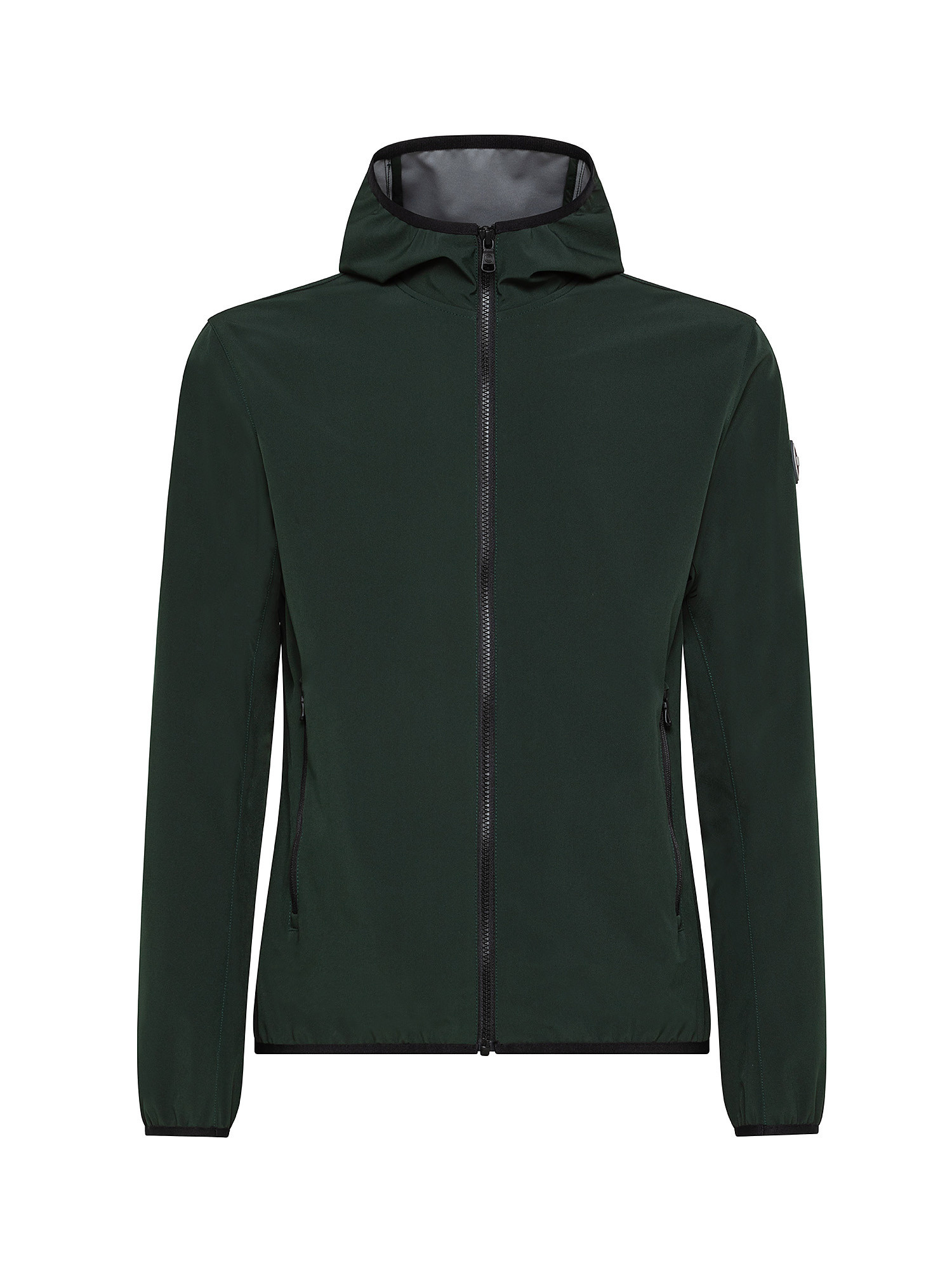 Hooded jacket, Dark Green, large image number 0