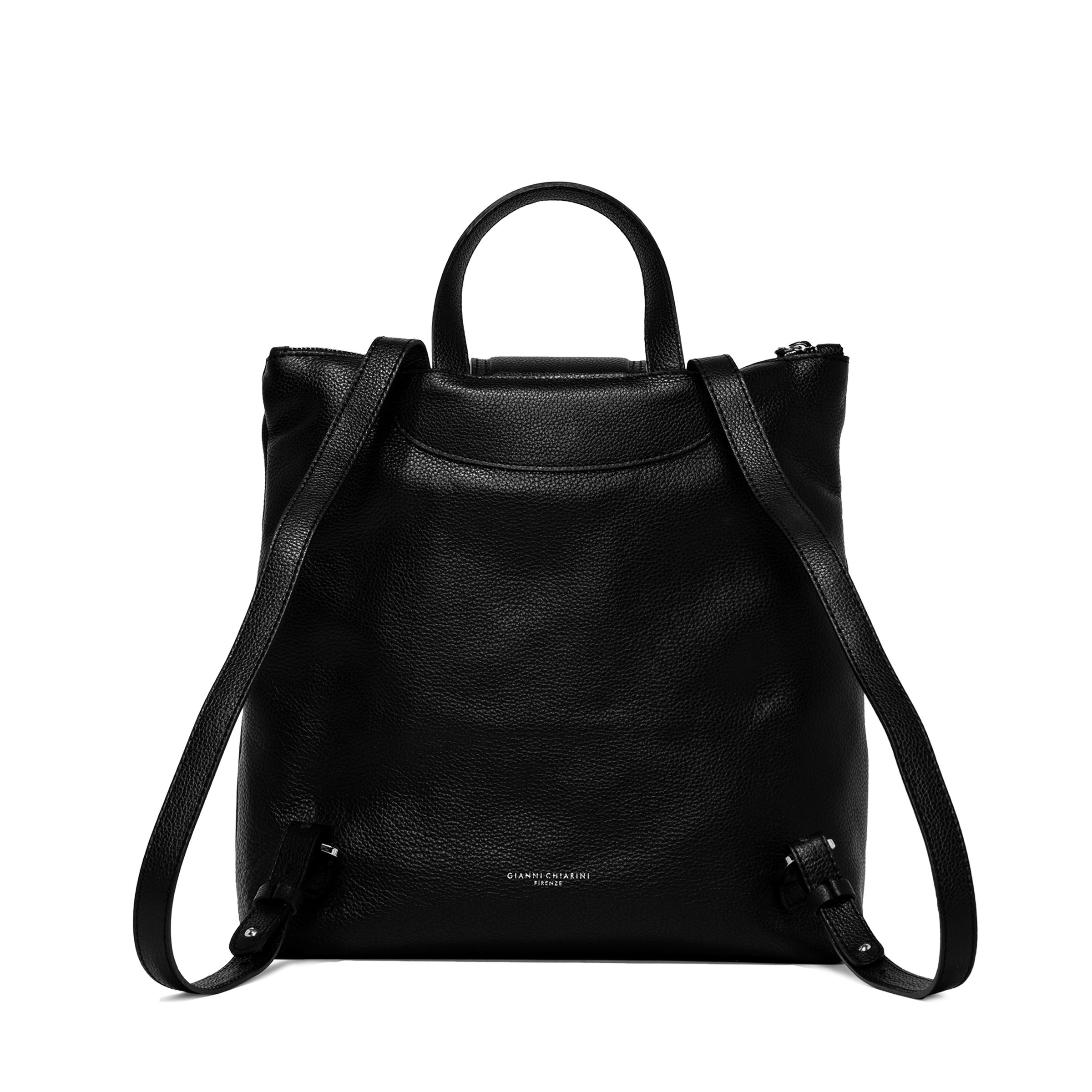 Gianni Chiarini - Jade leather backpack, Black, large image number 1