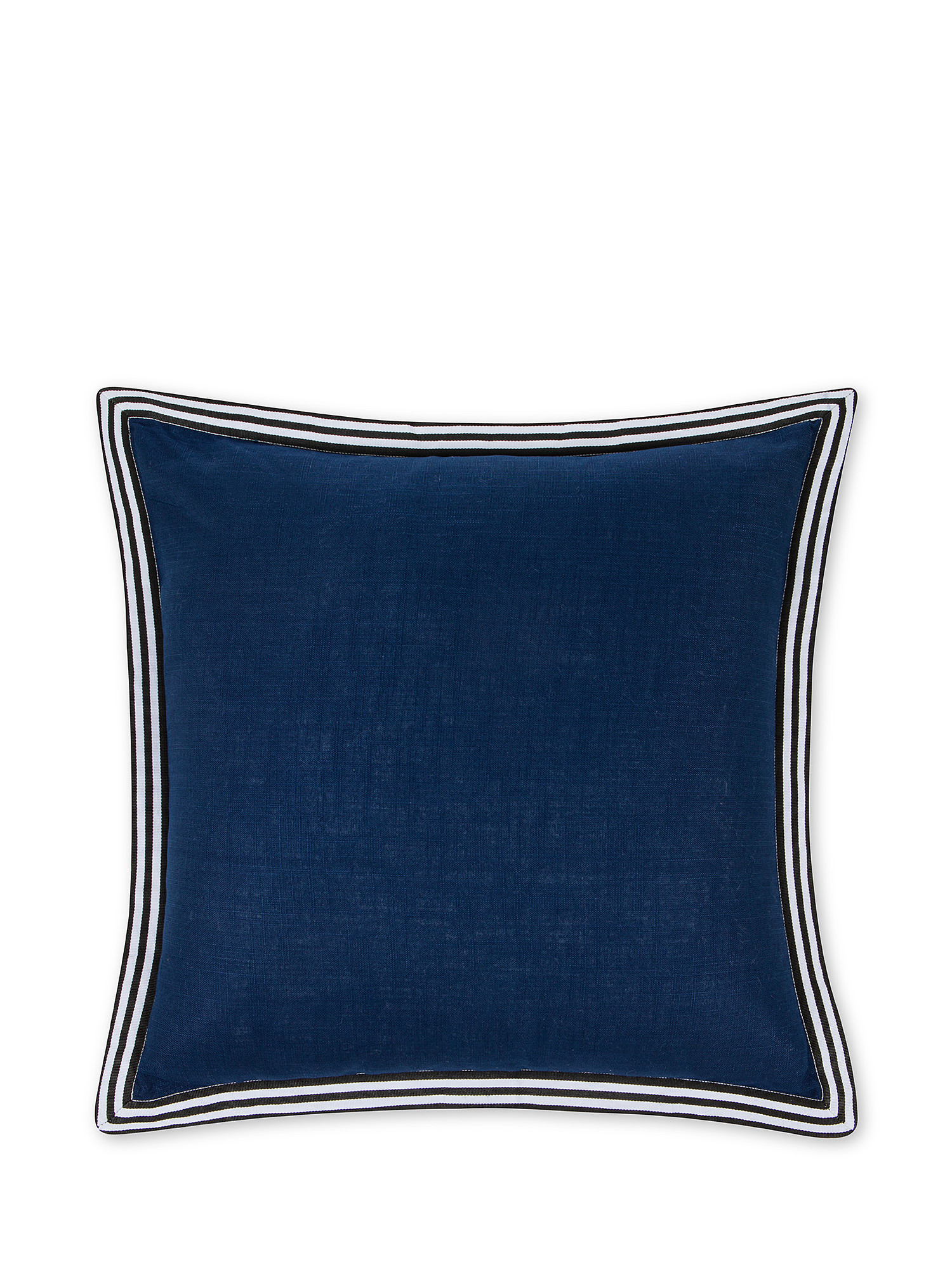 45x45 cm cotton cushion, Blue, large image number 0