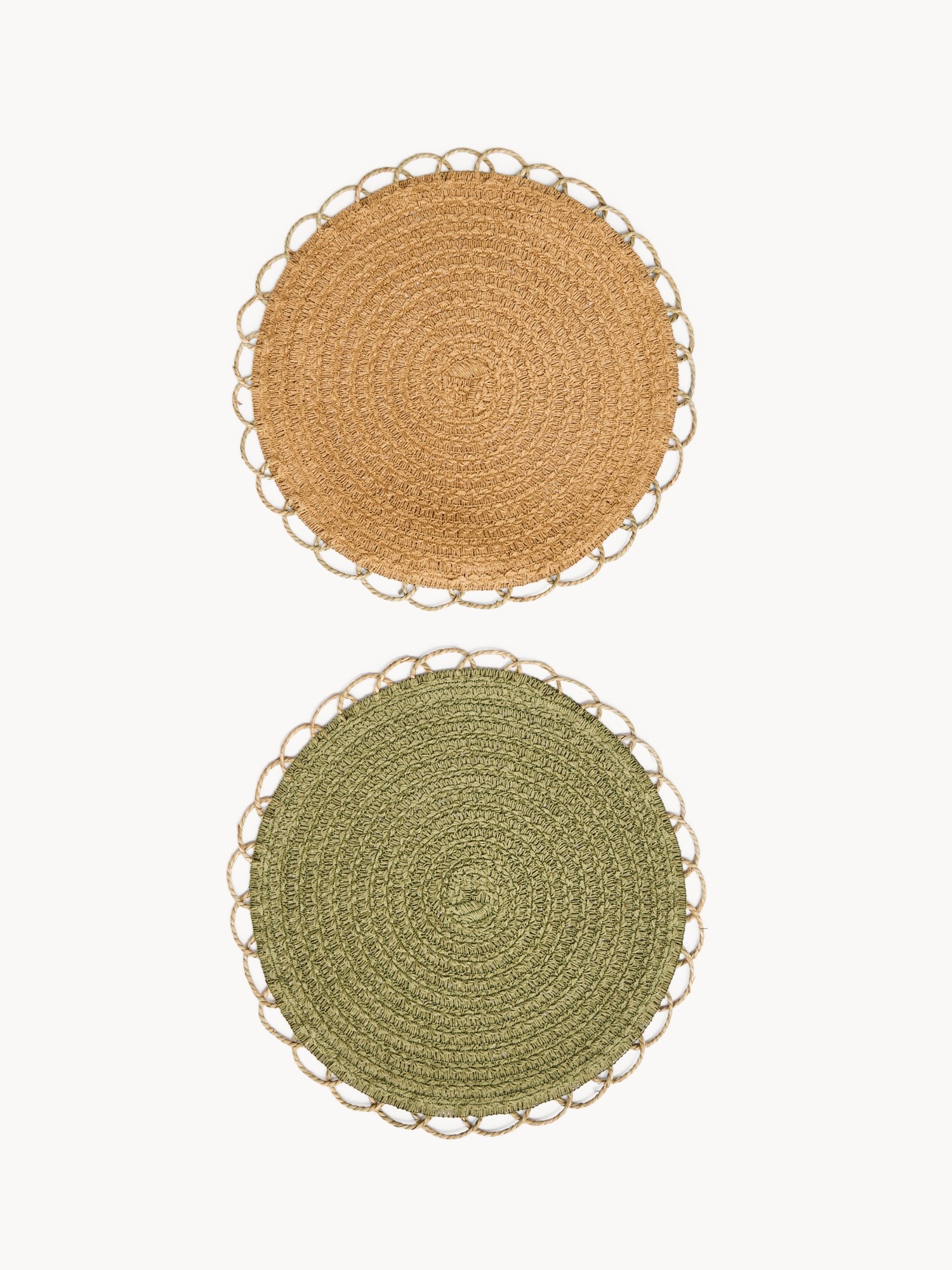Round paper placemat, Multicolor, large image number 0