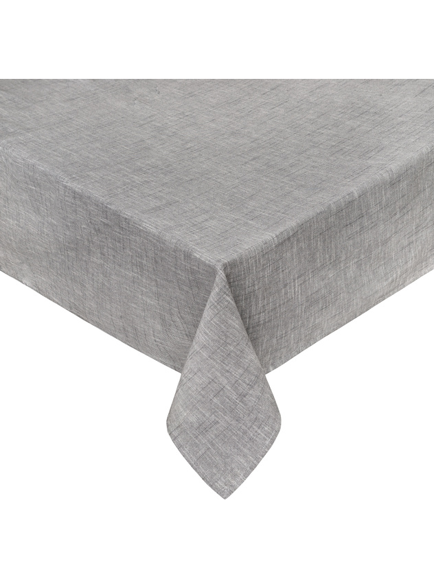 Solid colour tablecloth in 100% iridescent cotton