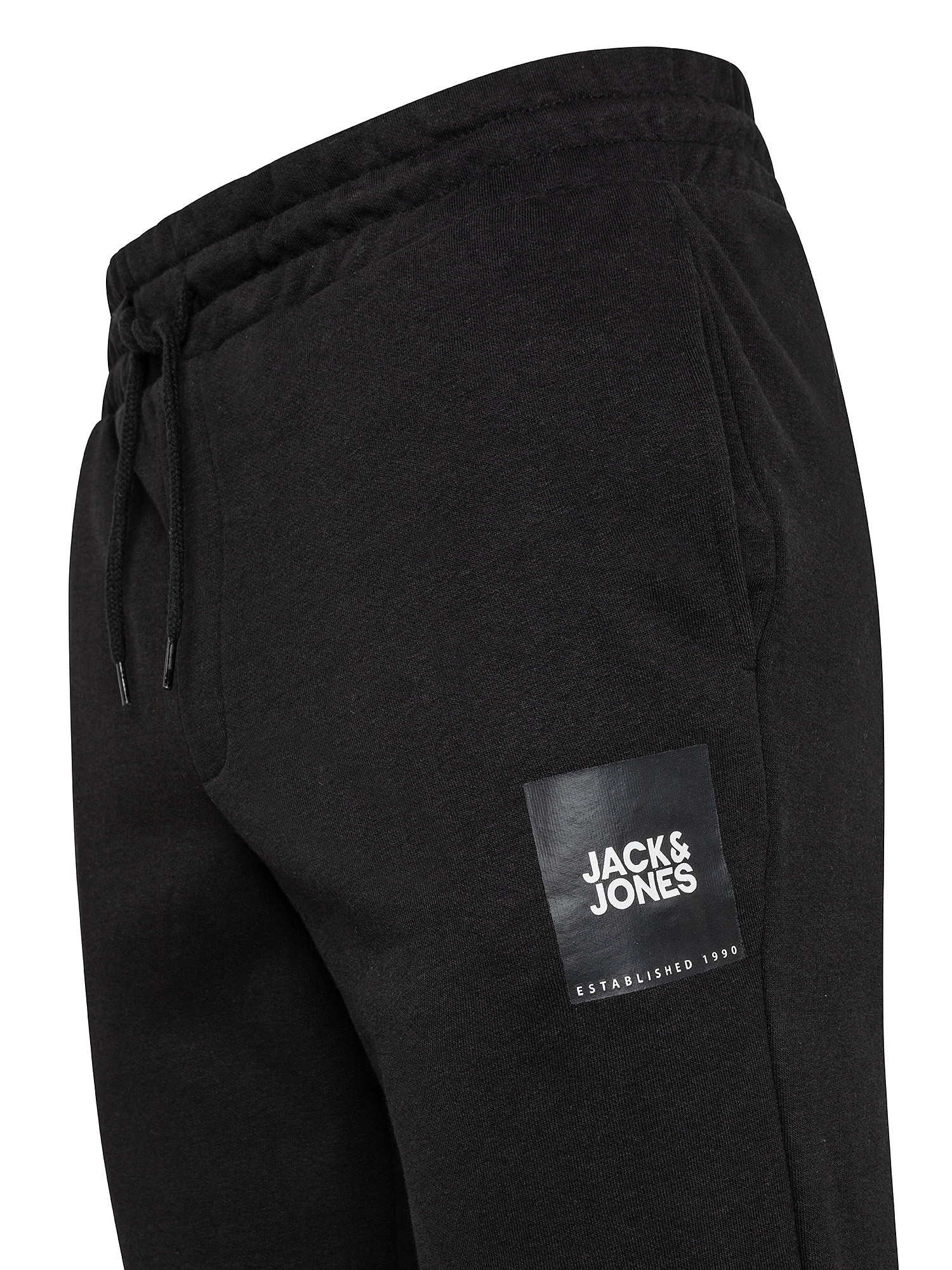 Sweatpants in cotton, Black, large