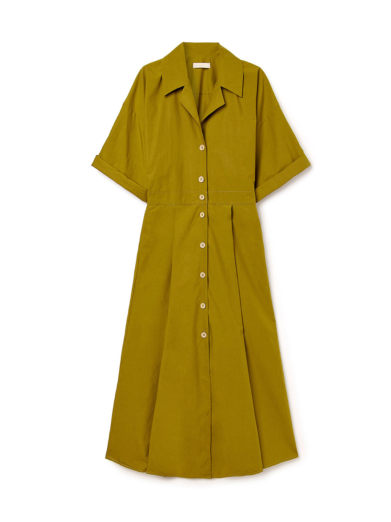 Indiana cotton poplin dress, Green, large image number 0