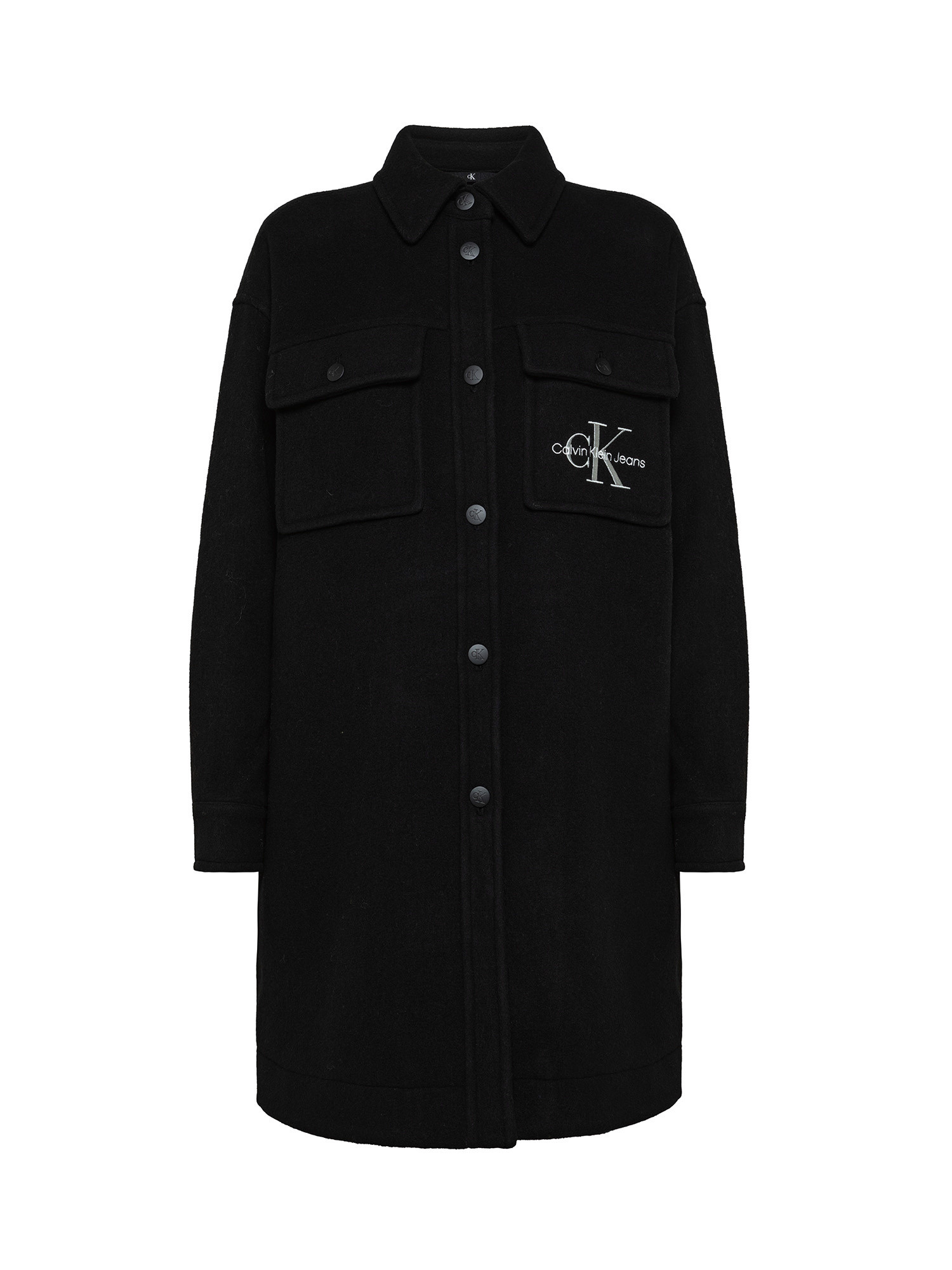 Calvin Klein Jeans - Jacket with logo, Black, large image number 0