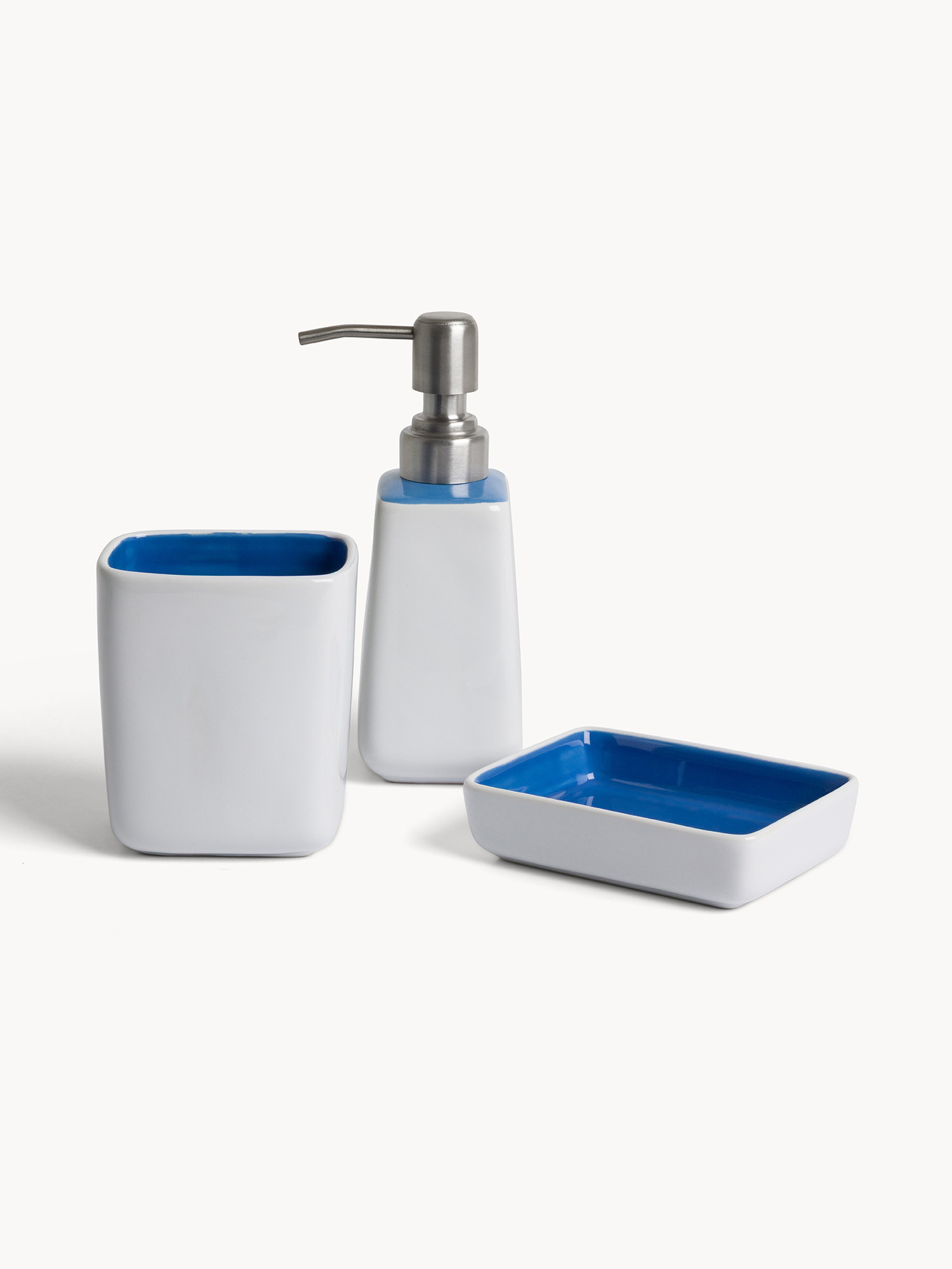 Set 3 accessori bagno, Multicolor, large image number 0