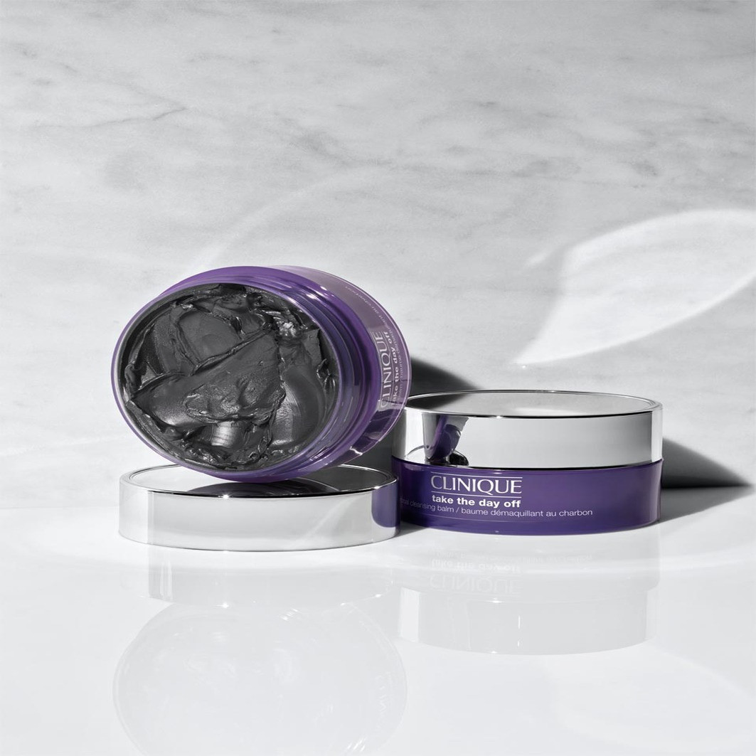 Clinique Take the day off Charcoal Detoxifying Cleansing Balm, Purple, large image number 1