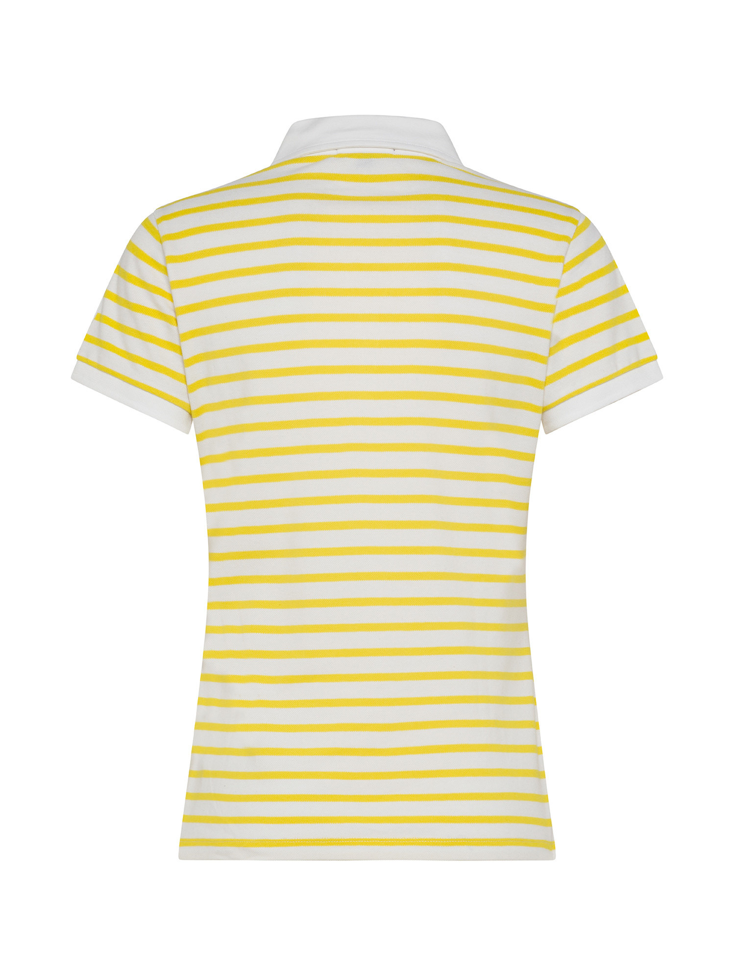 Koan - Striped T-shirt with ruffles, Yellow, large image number 1