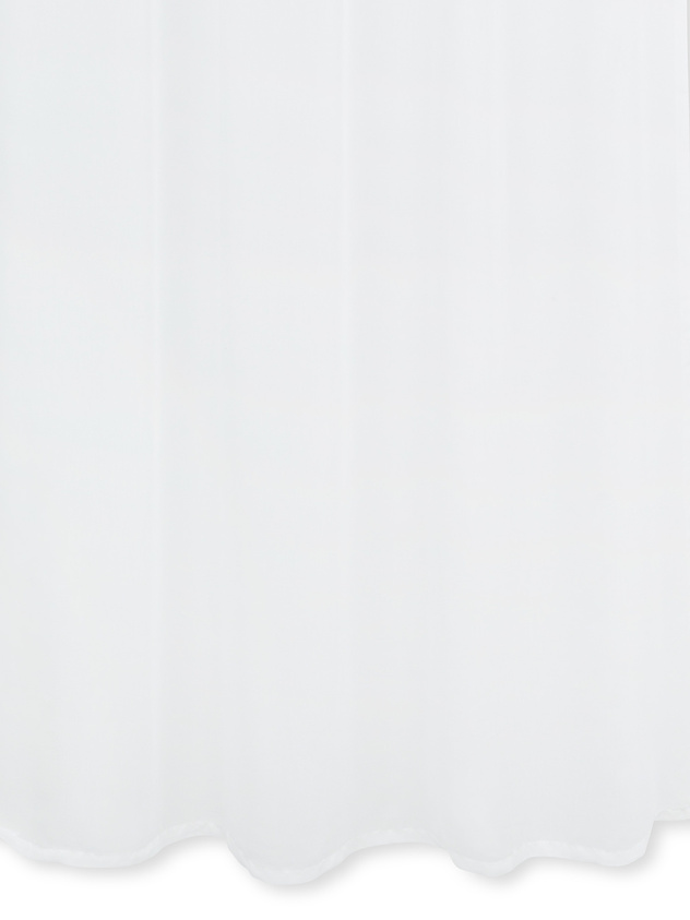 Solid color viscose blend curtain