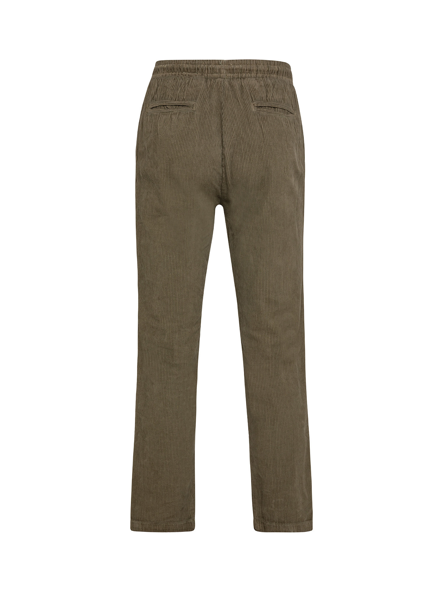 JCT - Velvet trousers, Olive Green, large image number 1