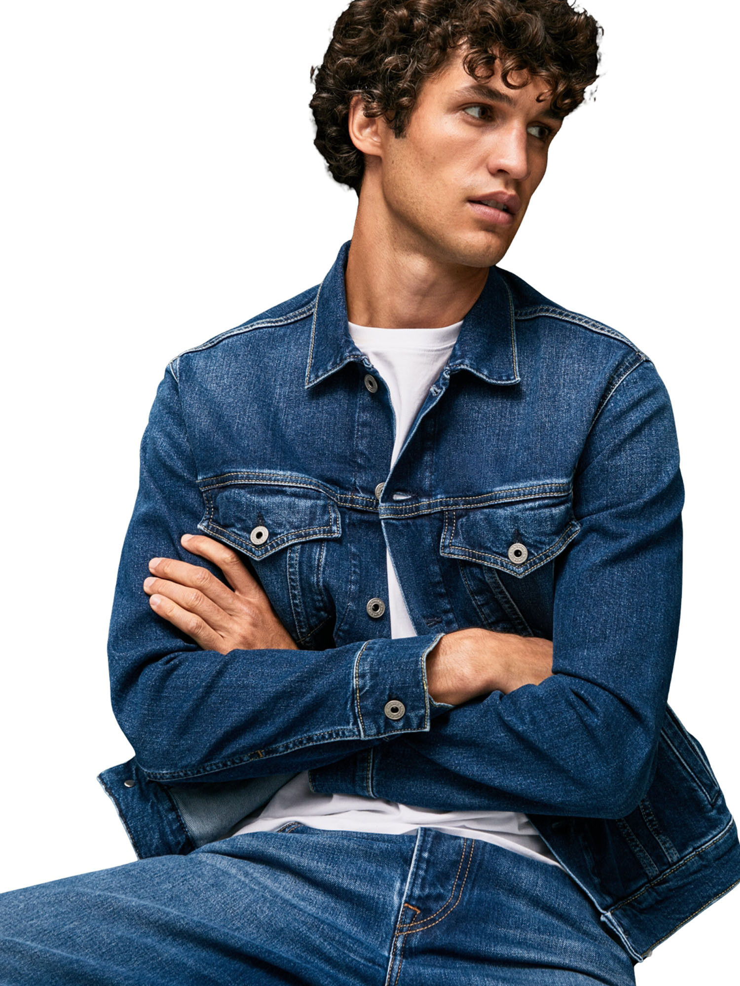 Pepe Jeans - Denim jacket, Denim, large image number 3